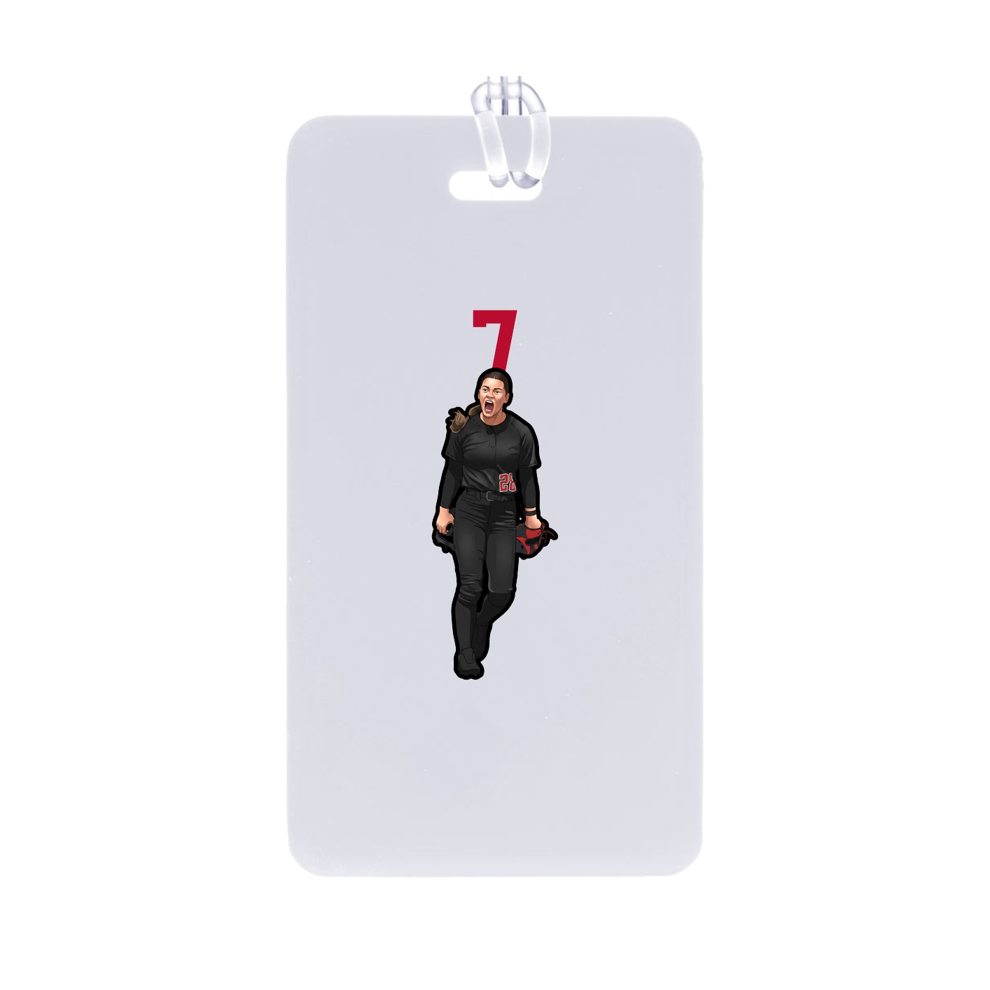 Bag Tag — Number Top in Classic