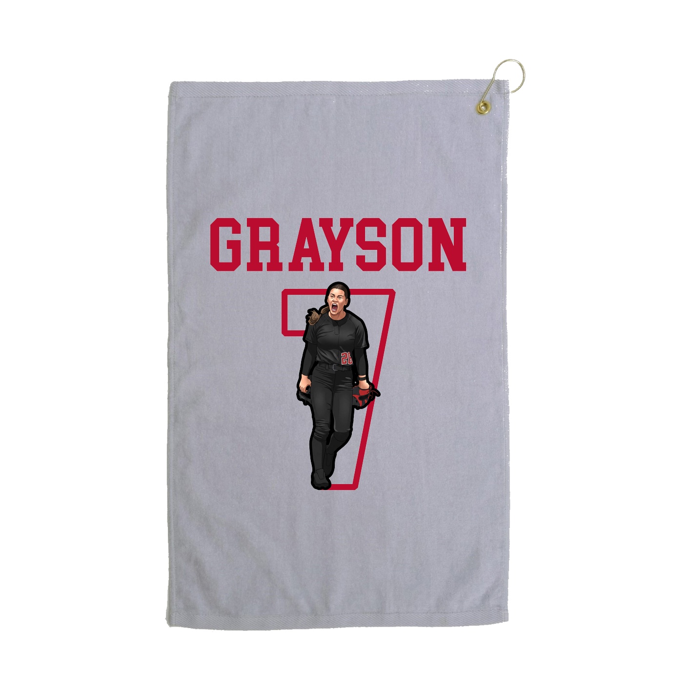 Golf Towel — Shirsey in Grey