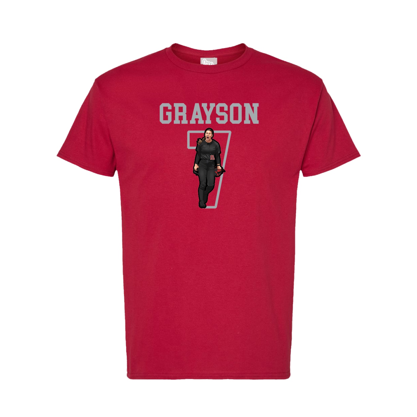 Tee — Shirsey in Crimson
