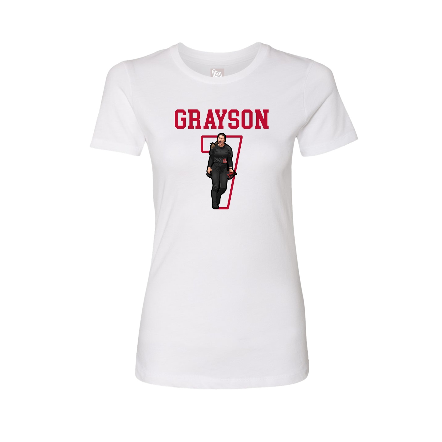 Fitted Women's Tee — Shirsey in White