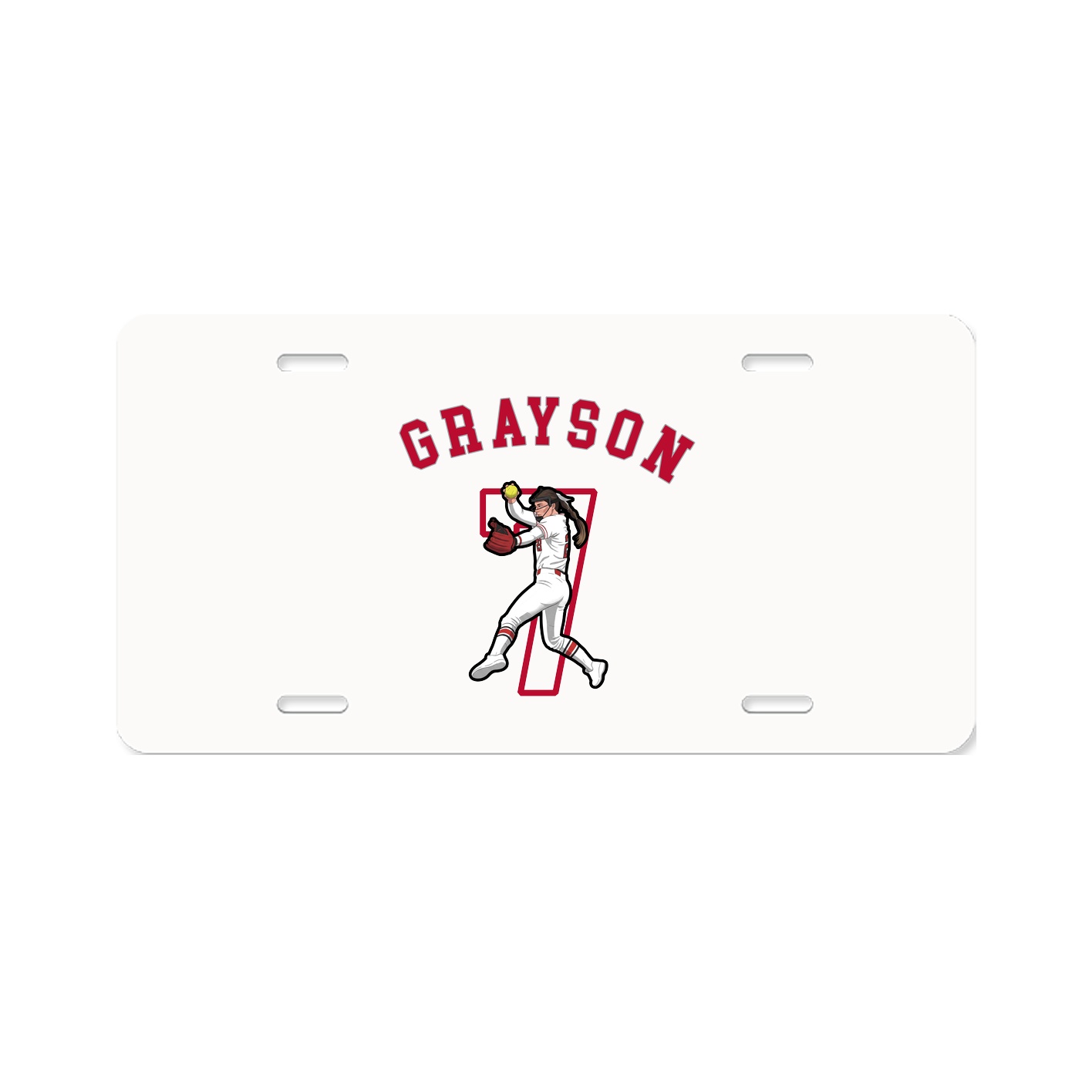 License Plate — Shirsey Arch in Classic