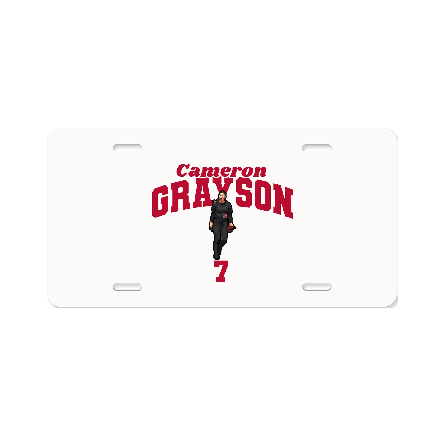 License Plate — Signature Arch in Classic