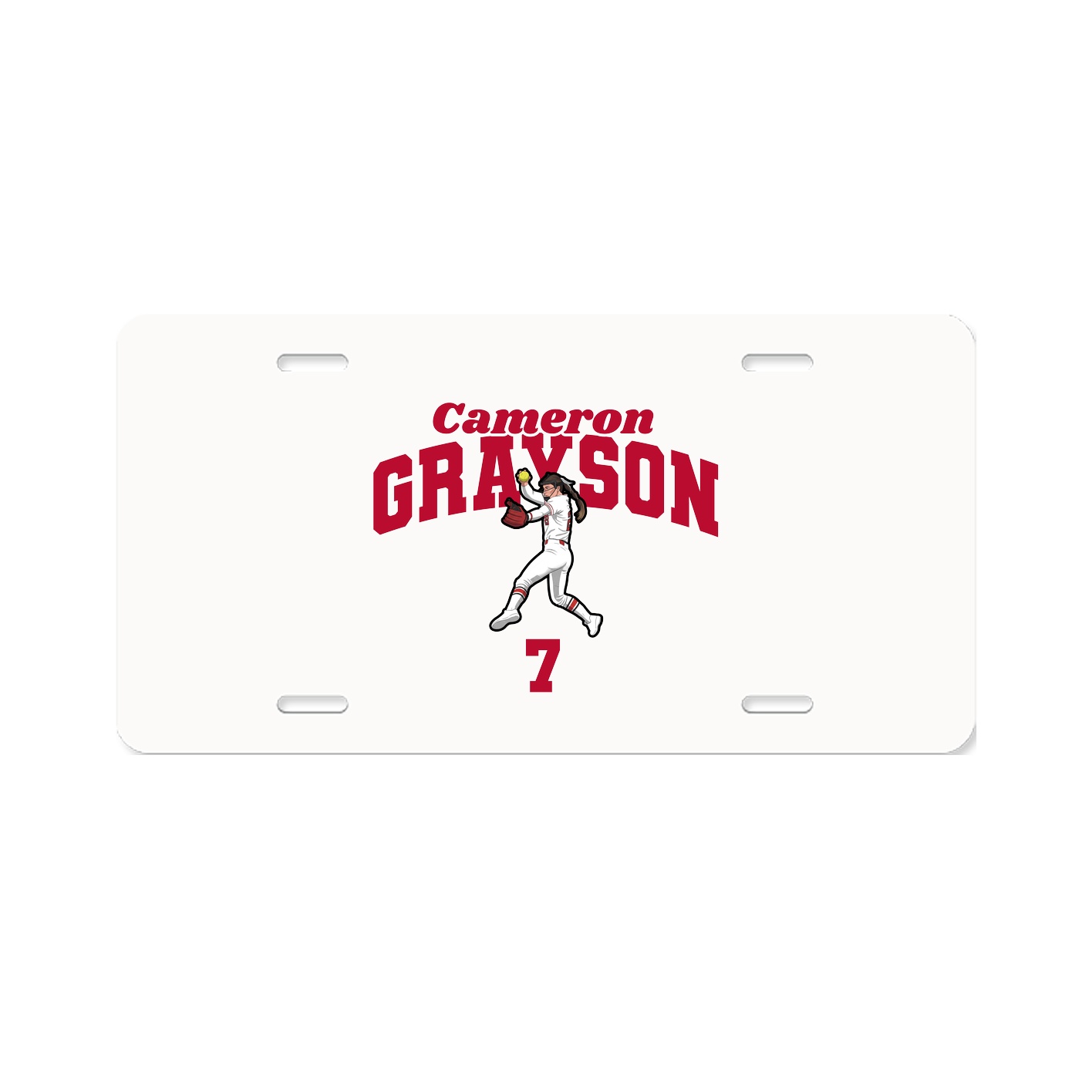 License Plate — Signature Arch in Classic