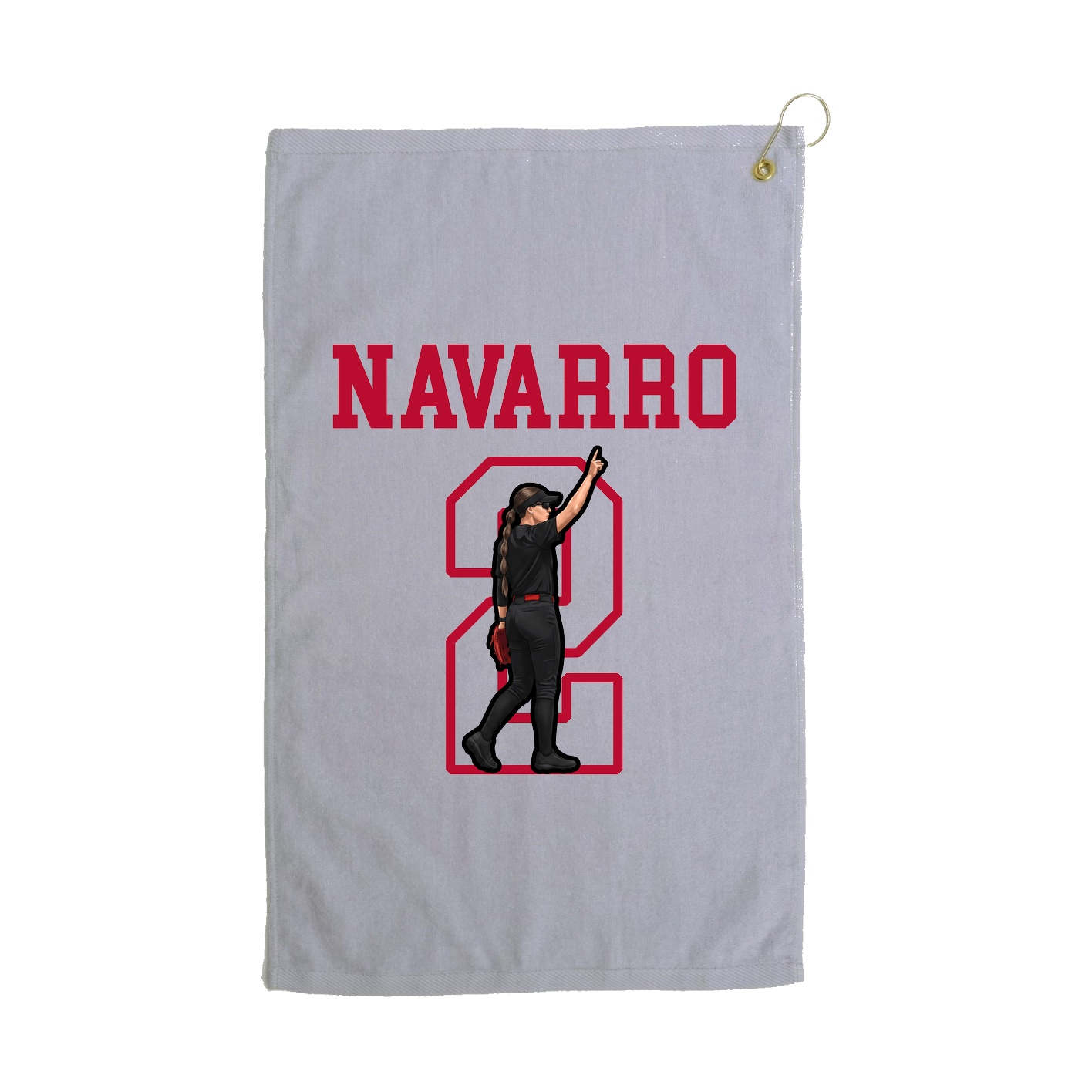 Golf Towel — Shirsey in Grey