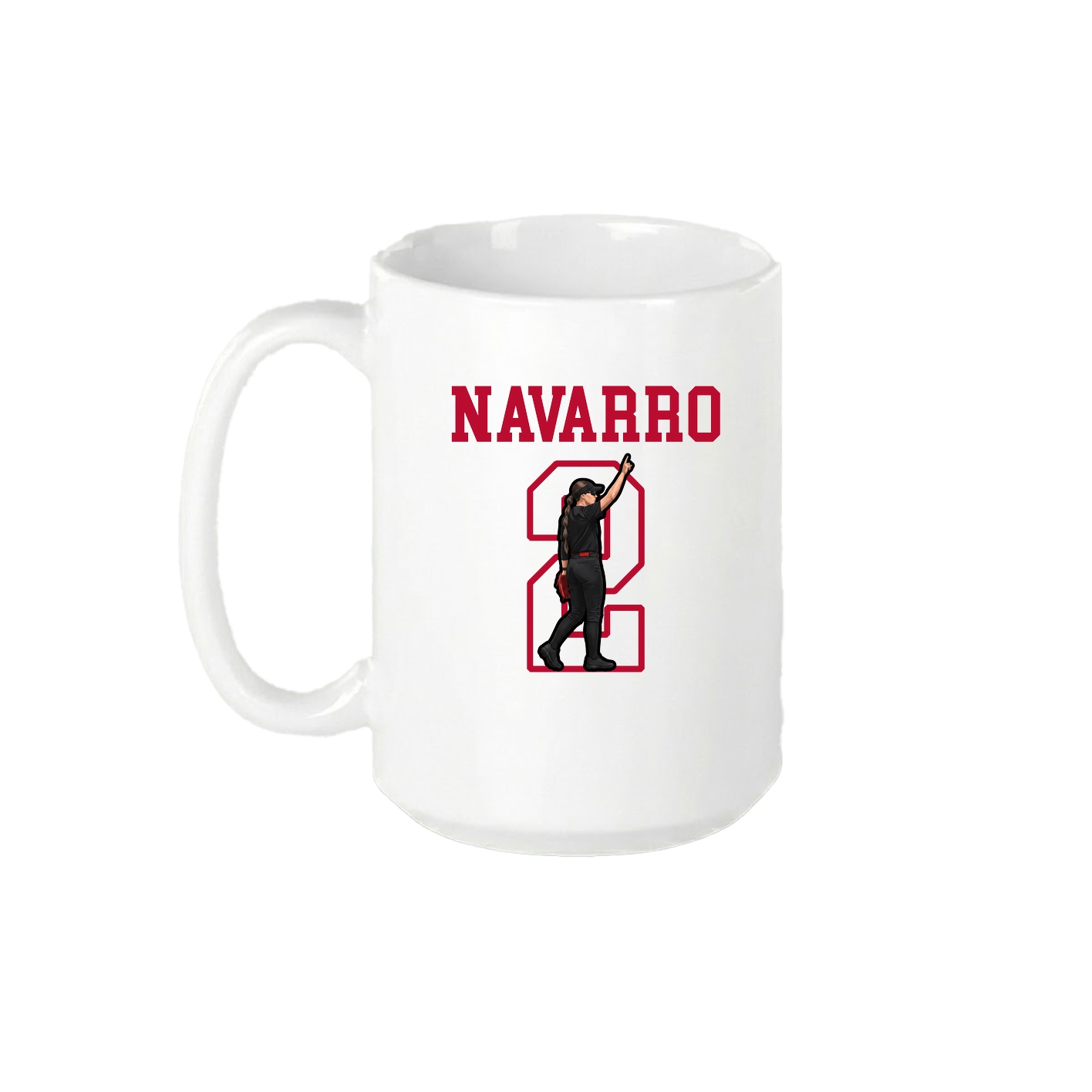 15oz Coffee Mug — Shirsey in White