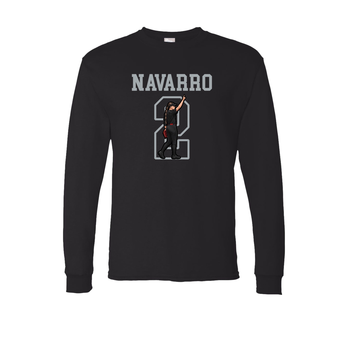 Long Sleeve Tee — Shirsey in Black