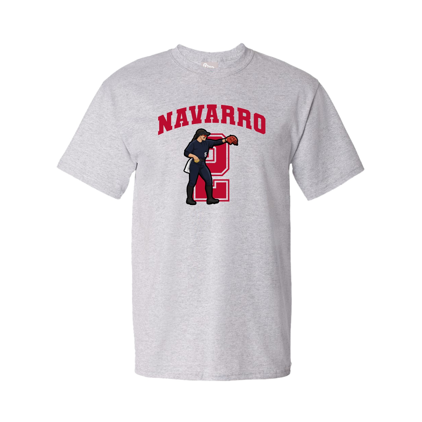 Tee — Number in Grey
