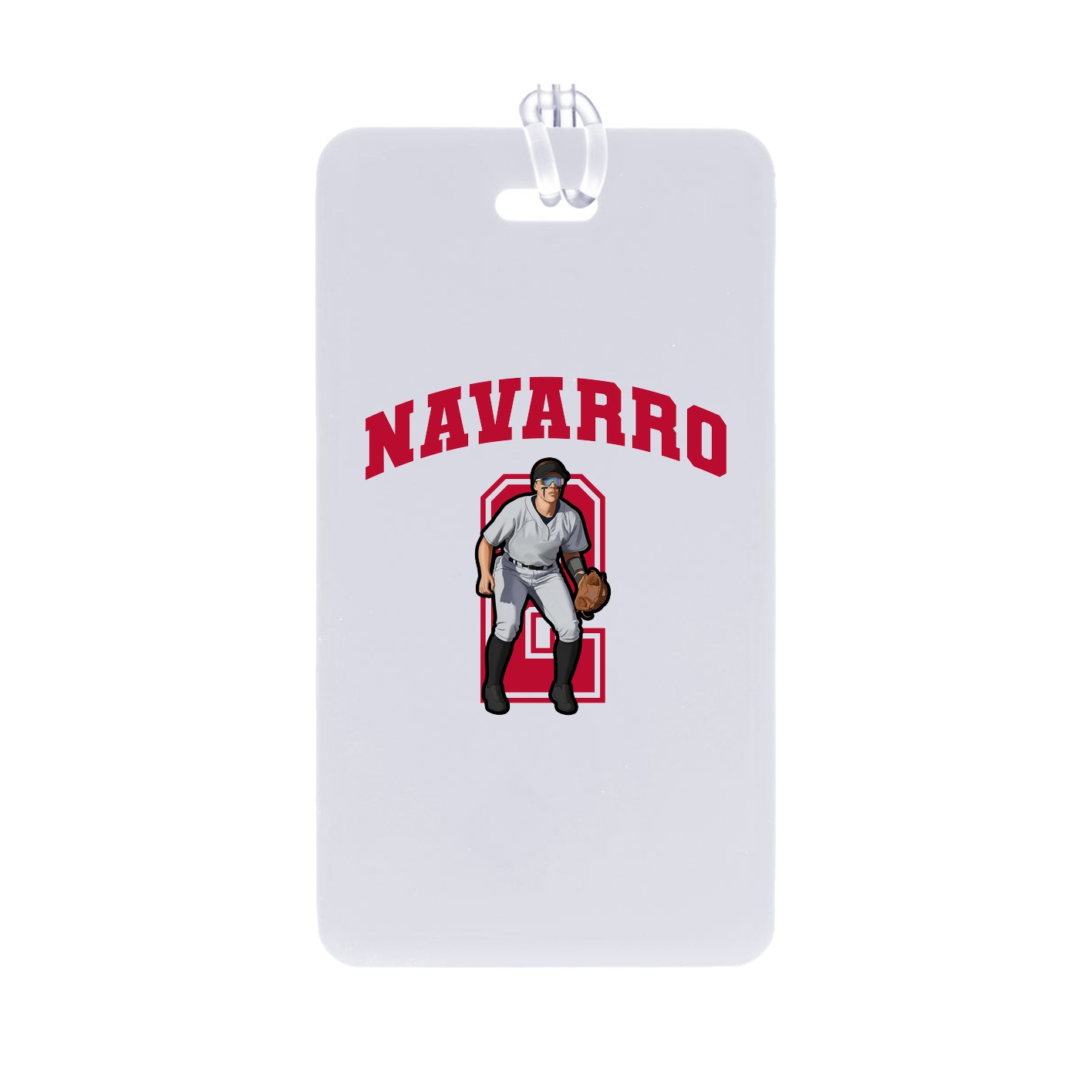 Bag Tag — Number in Classic