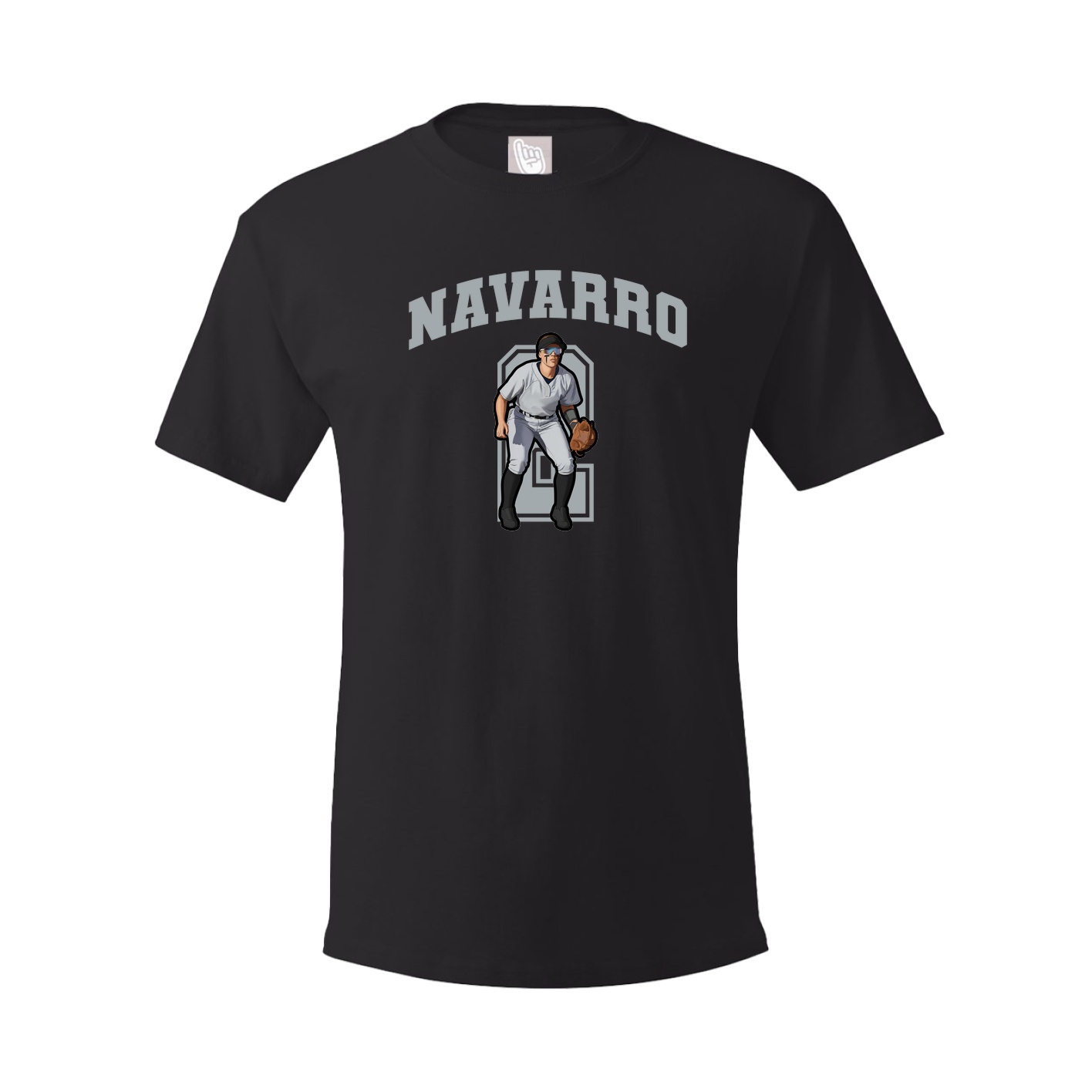 Youth Tee — Number in Black