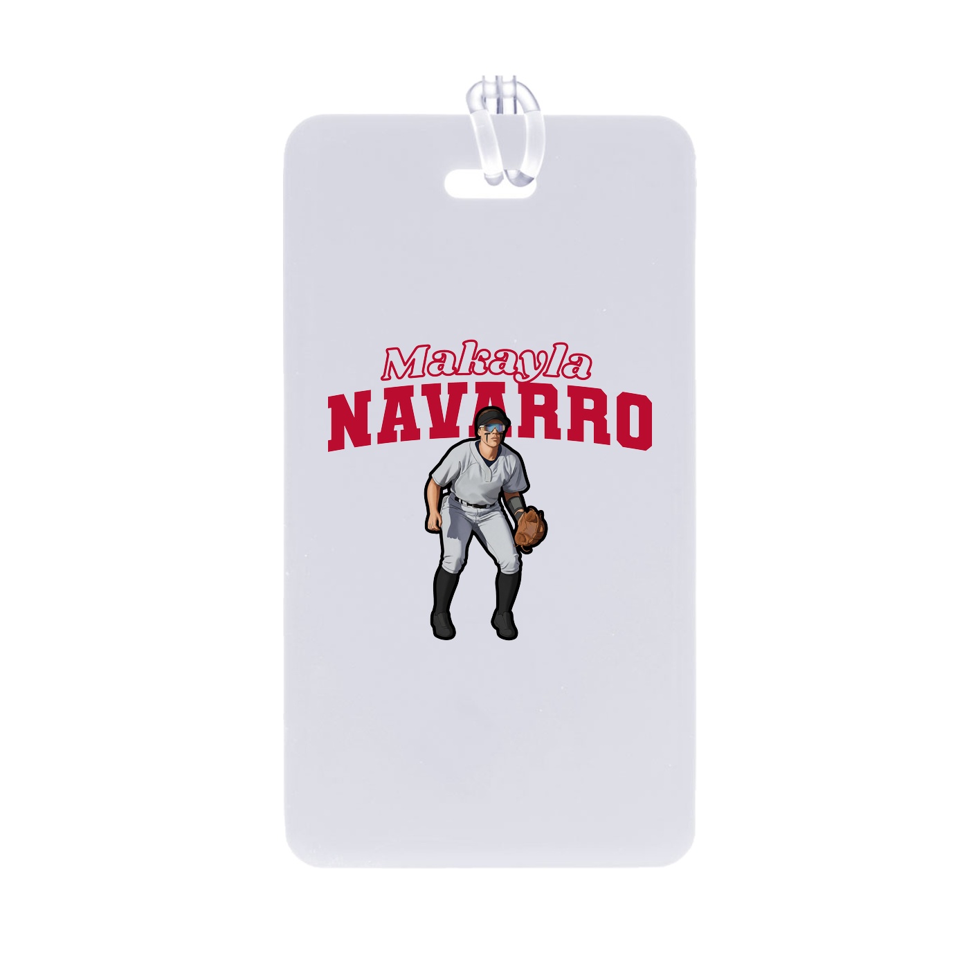 Bag Tag — Name Arch in Classic