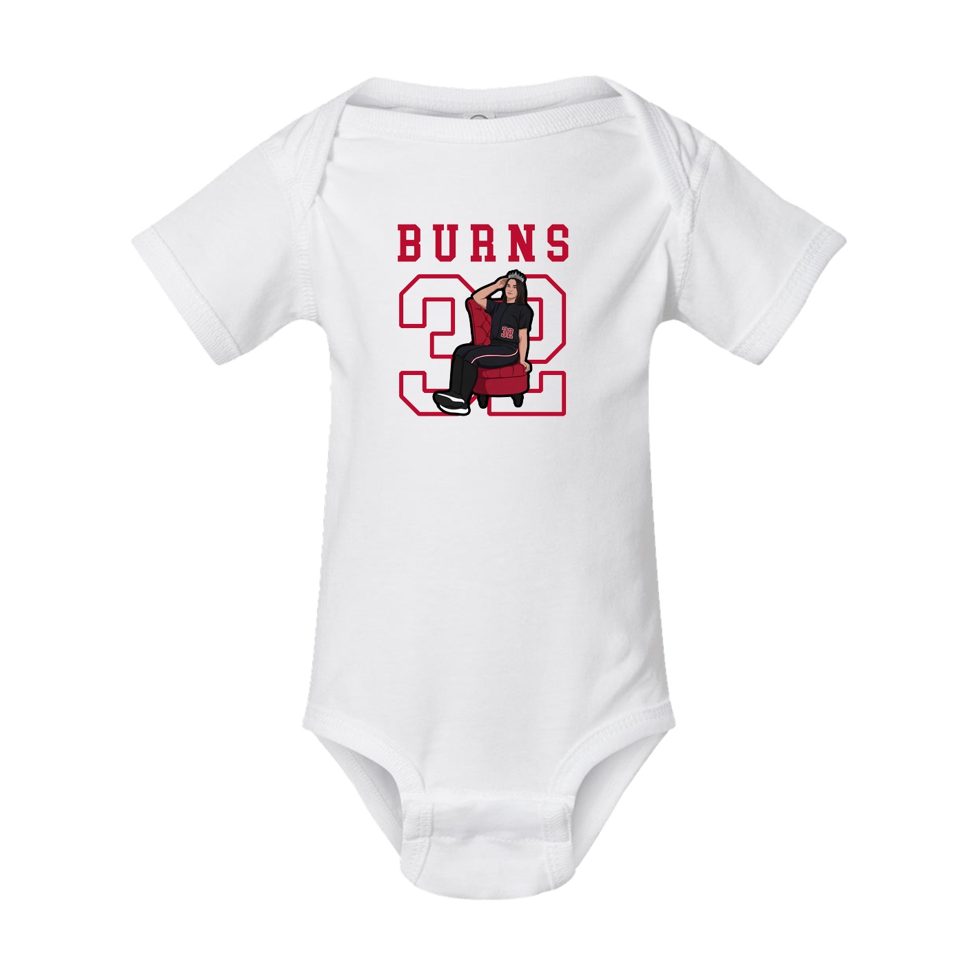 Baby Onesie — Shirsey in White