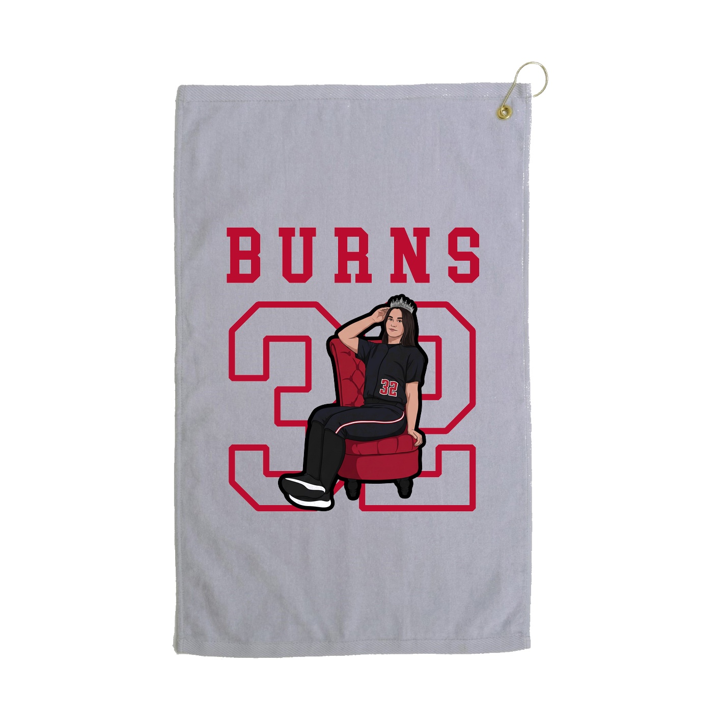 Golf Towel — Shirsey in Grey
