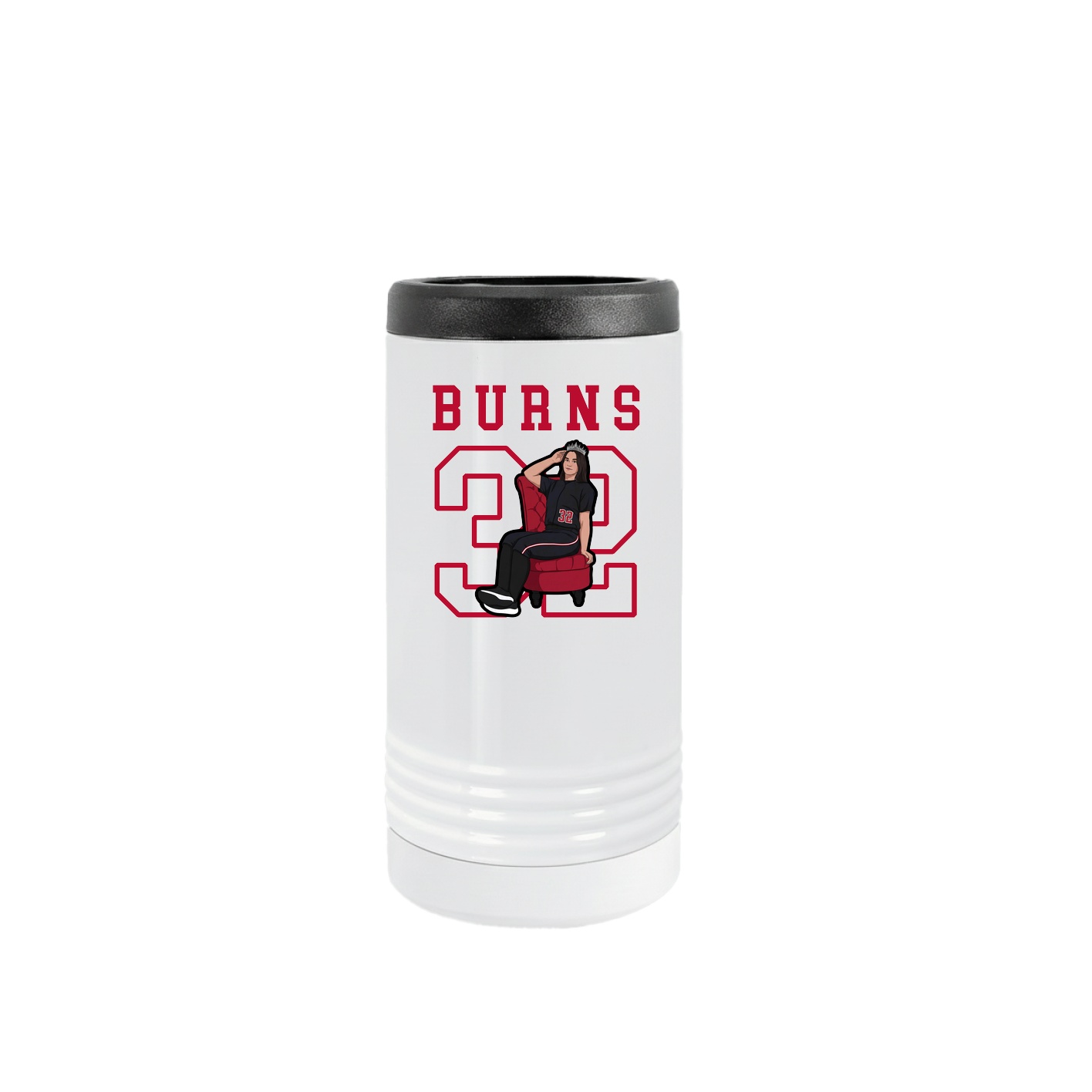 Slim Beverage Holder — Shirsey in White
