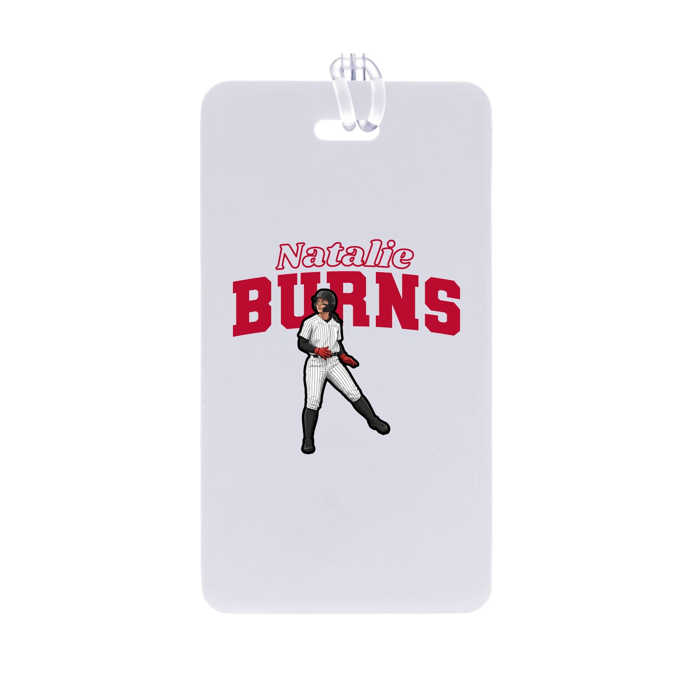 Bag Tag — Name Arch in Classic