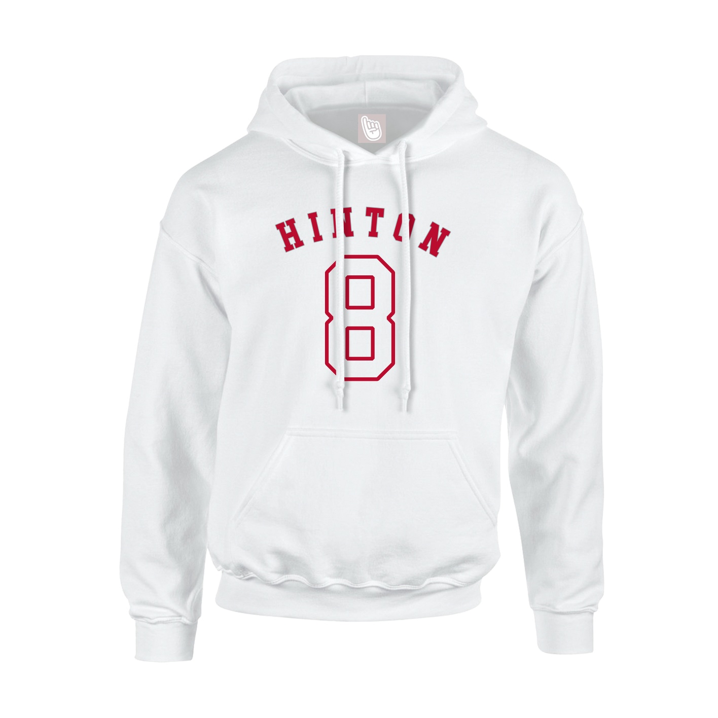 Hoodie — Shirsey Arch in White