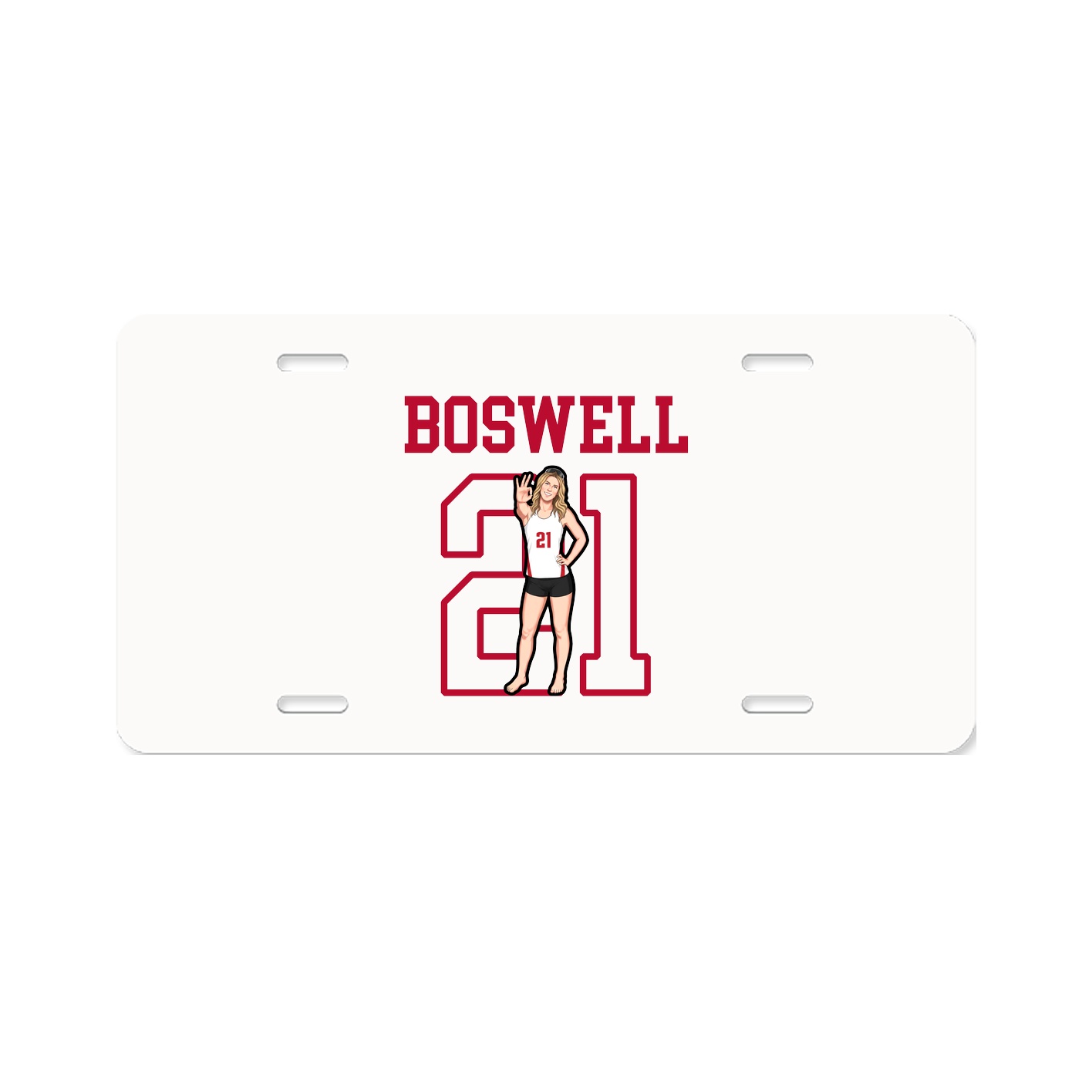 License Plate — Shirsey in Classic