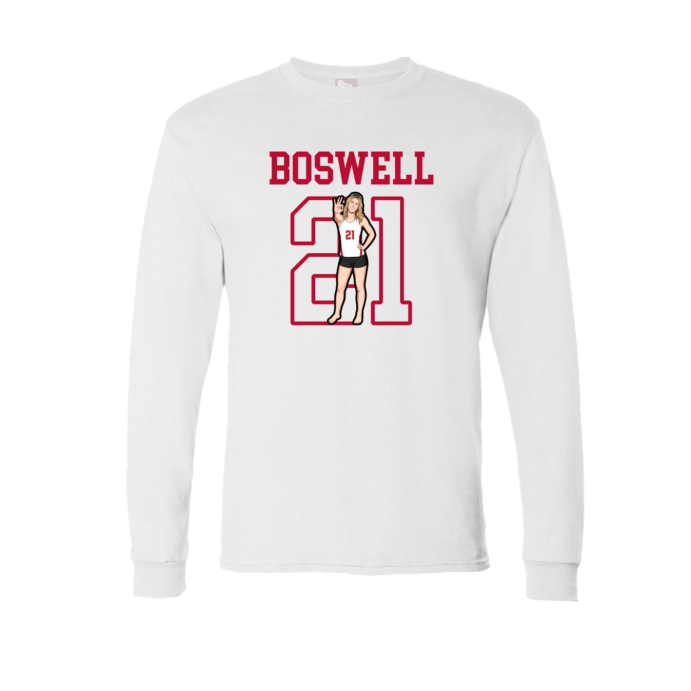 Long Sleeve Tee — Shirsey in White
