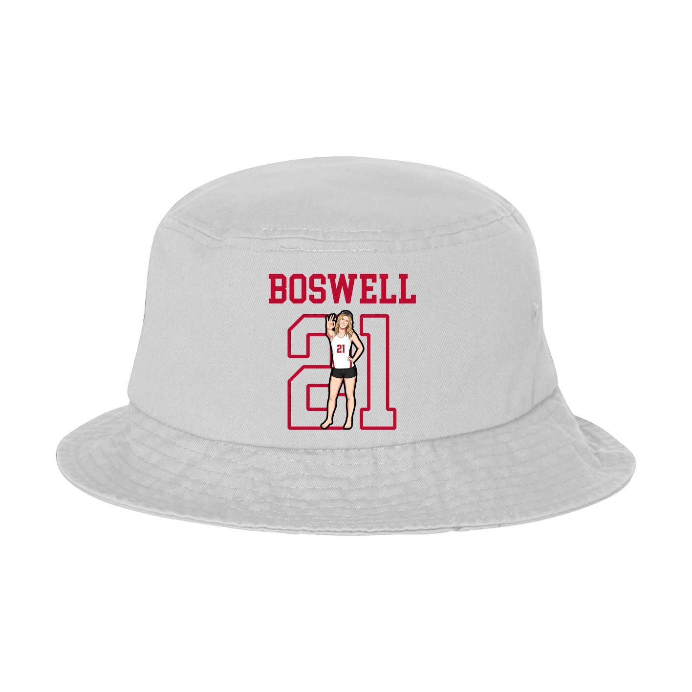 Bucket Cap — Shirsey in White