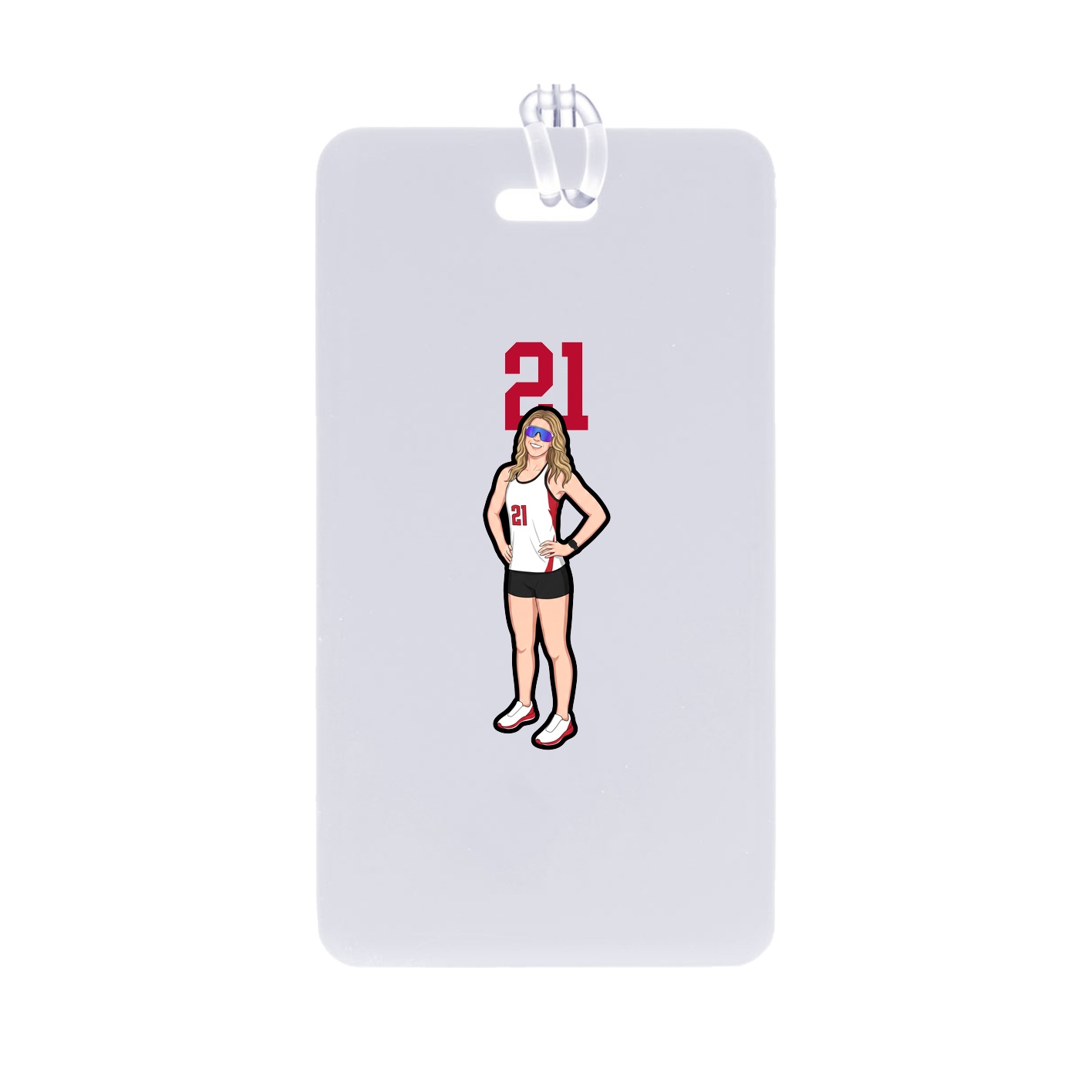 Bag Tag — Number Top in Classic