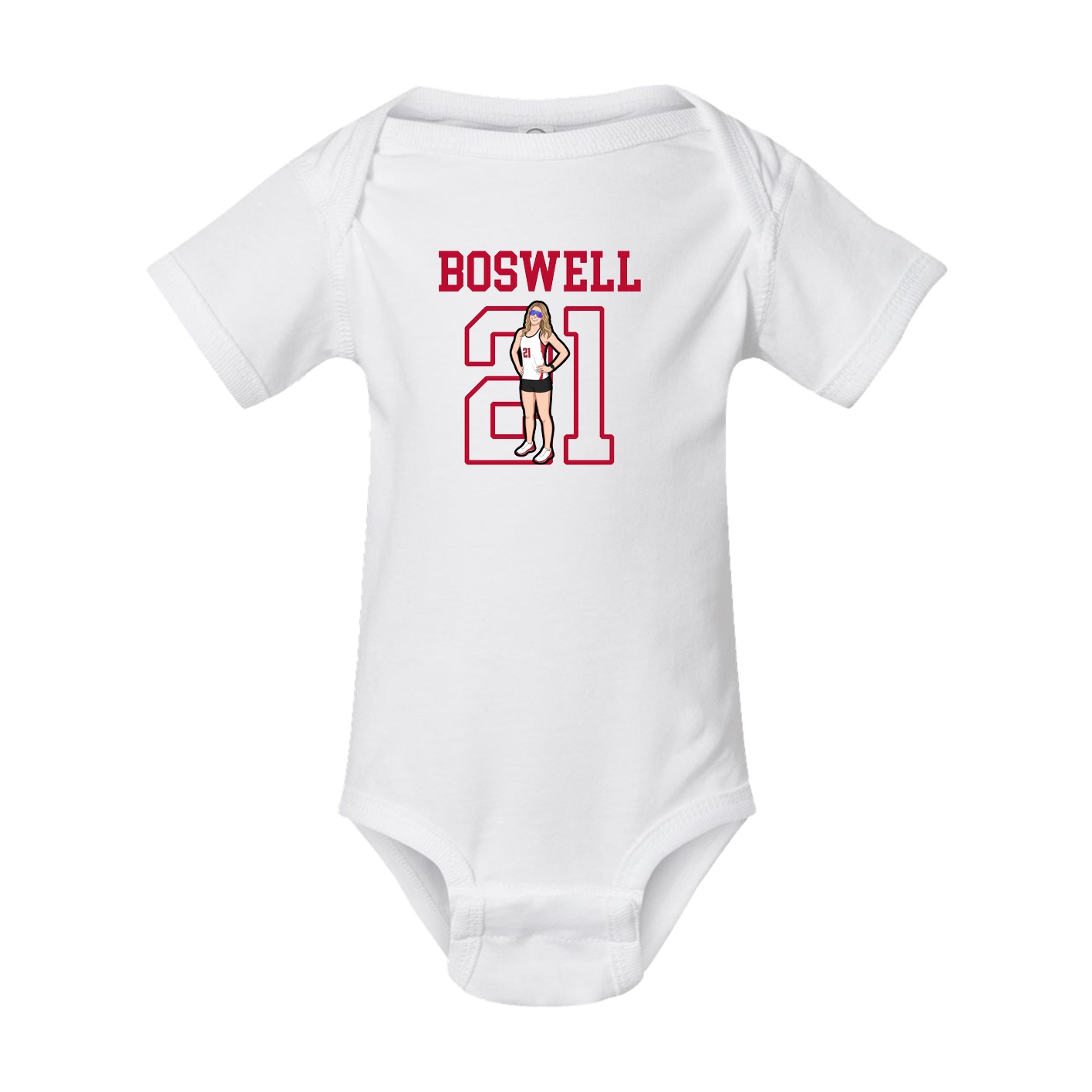 Baby Onesie — Shirsey in White