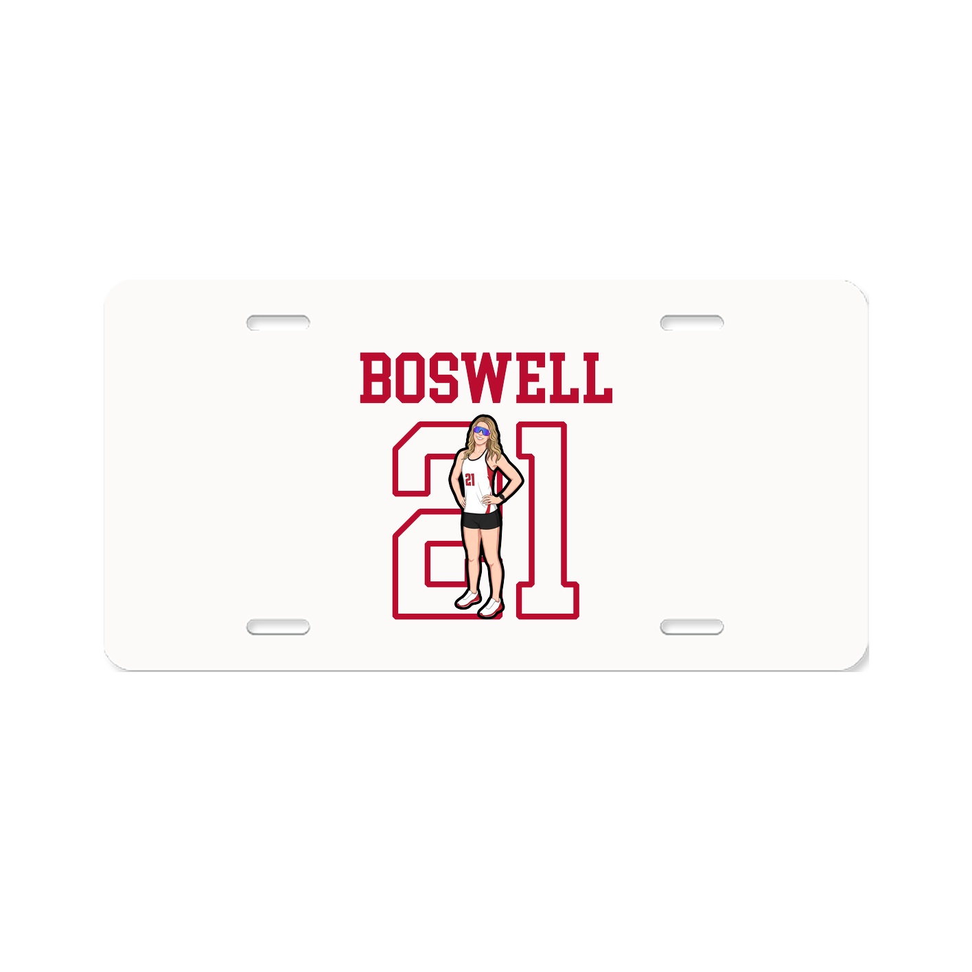 License Plate — Shirsey in Classic