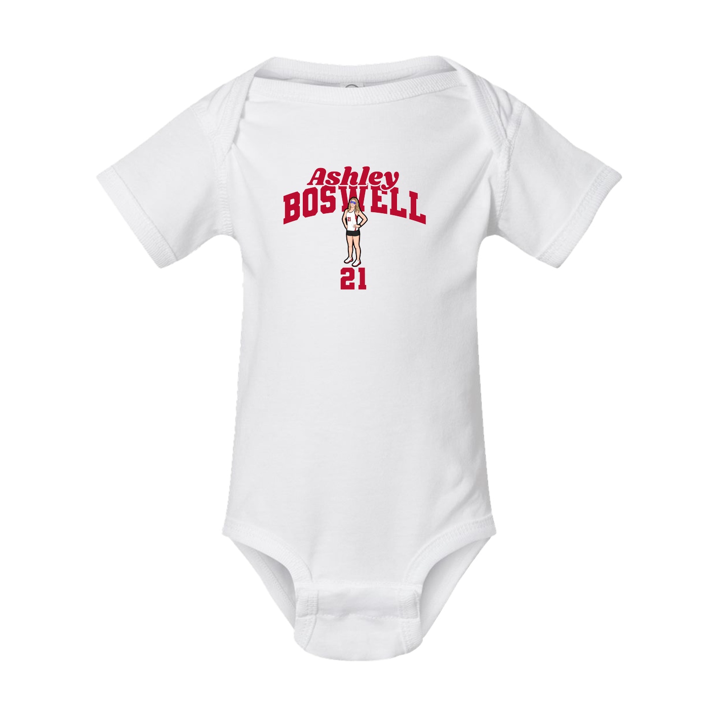 Baby Onesie — Signature Arch in White