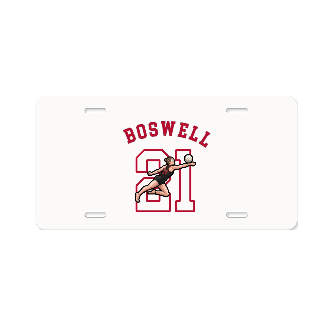 License Plate — Shirsey Arch in Classic