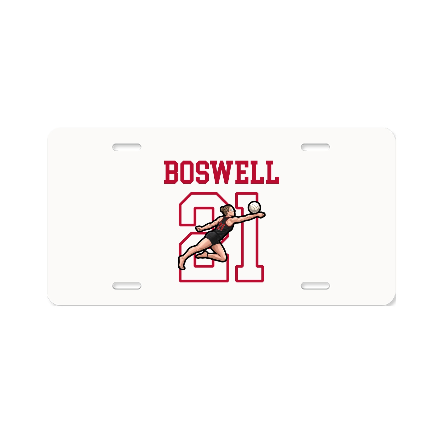 License Plate — Shirsey in Classic