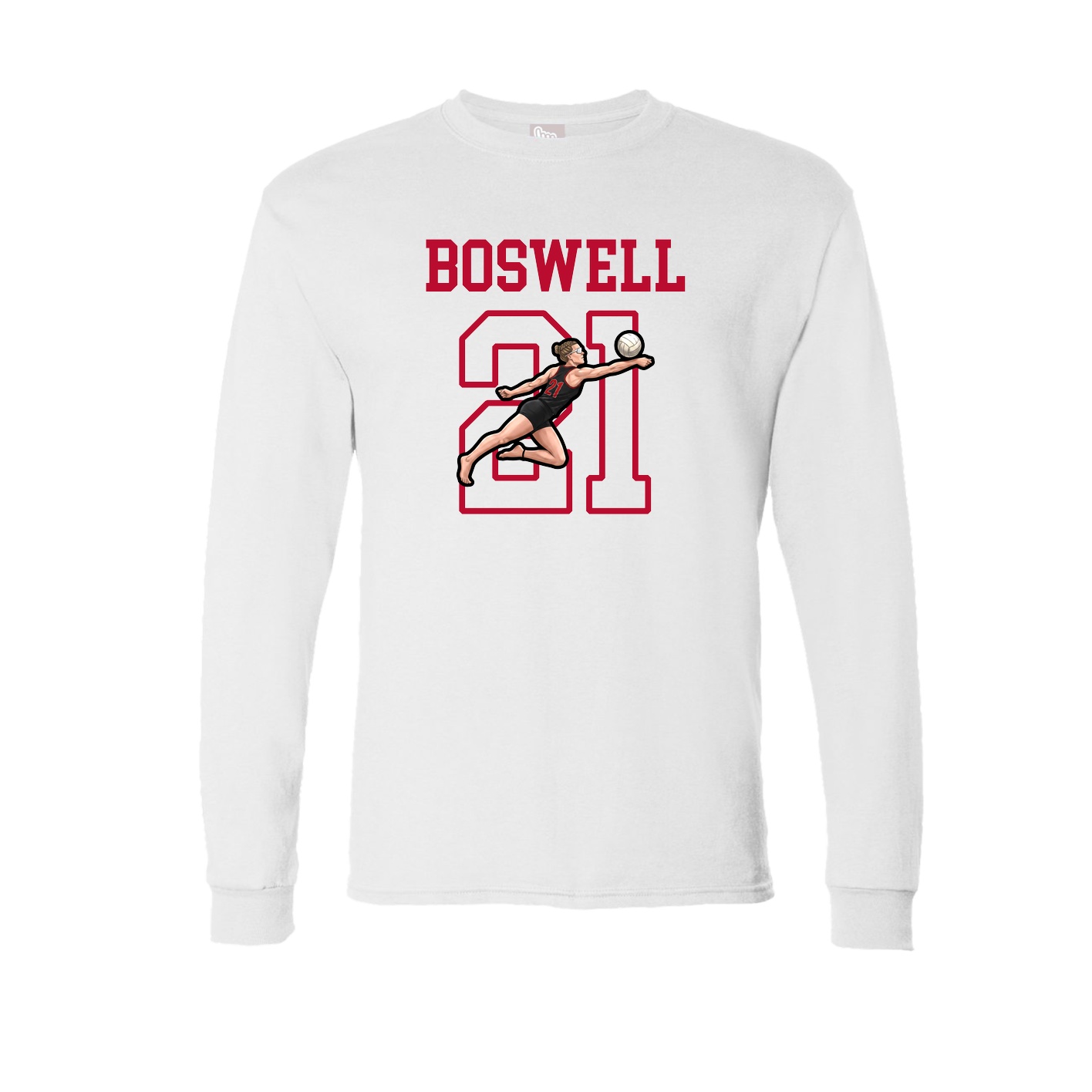 Long Sleeve Tee — Shirsey in White