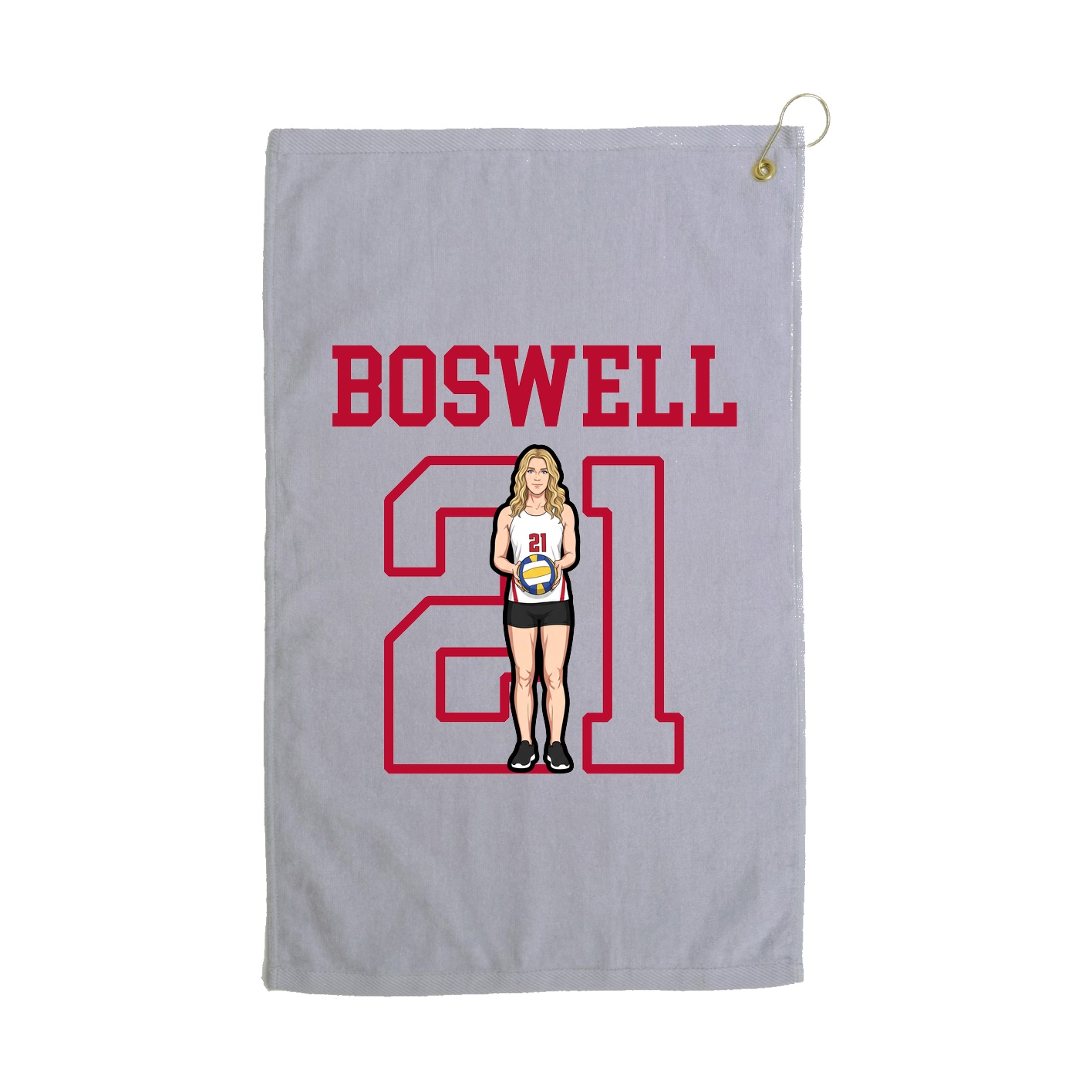 Golf Towel — Shirsey in Grey
