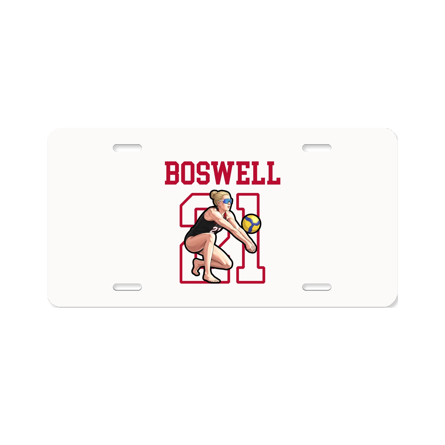 License Plate — Shirsey in Classic