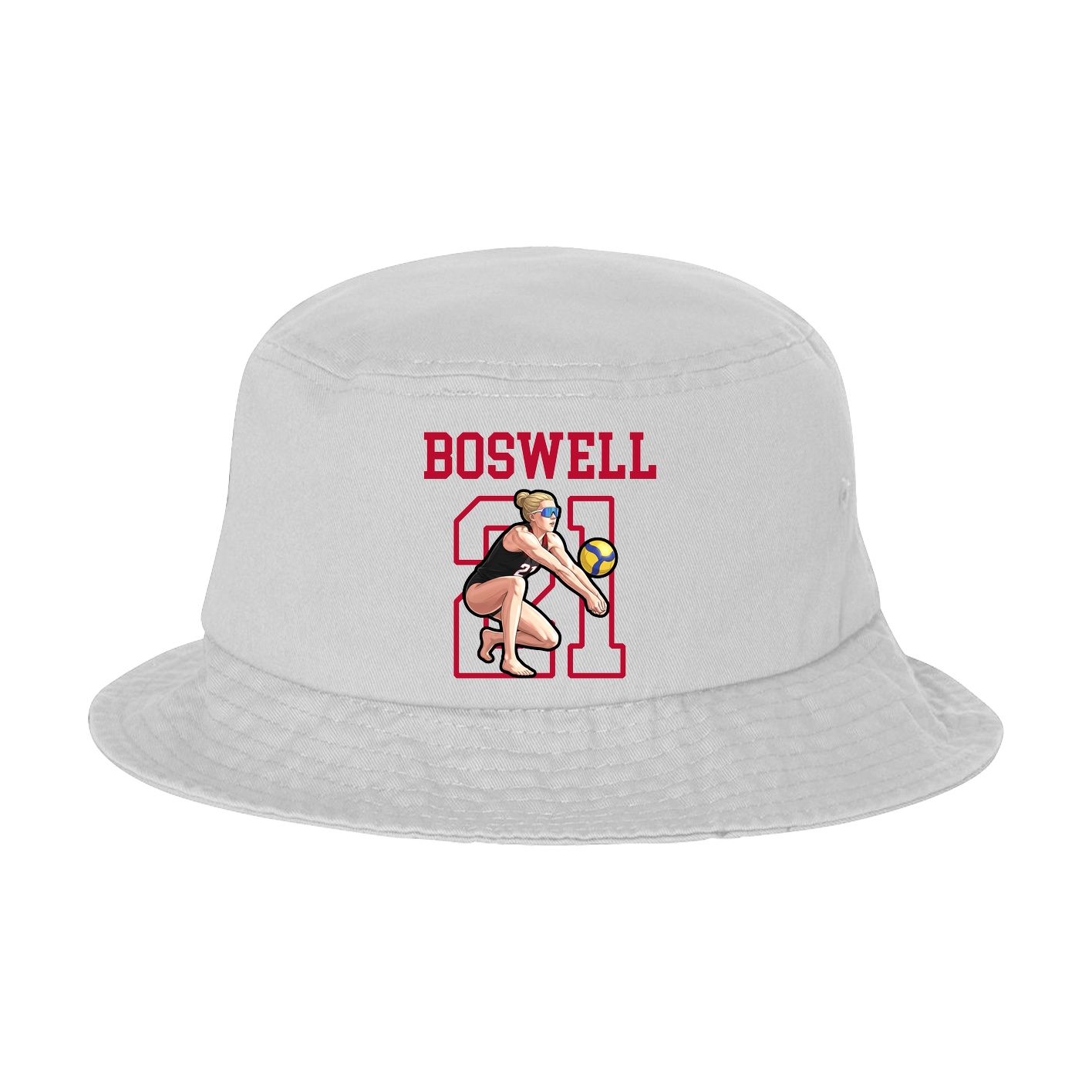 Bucket Cap — Shirsey in White