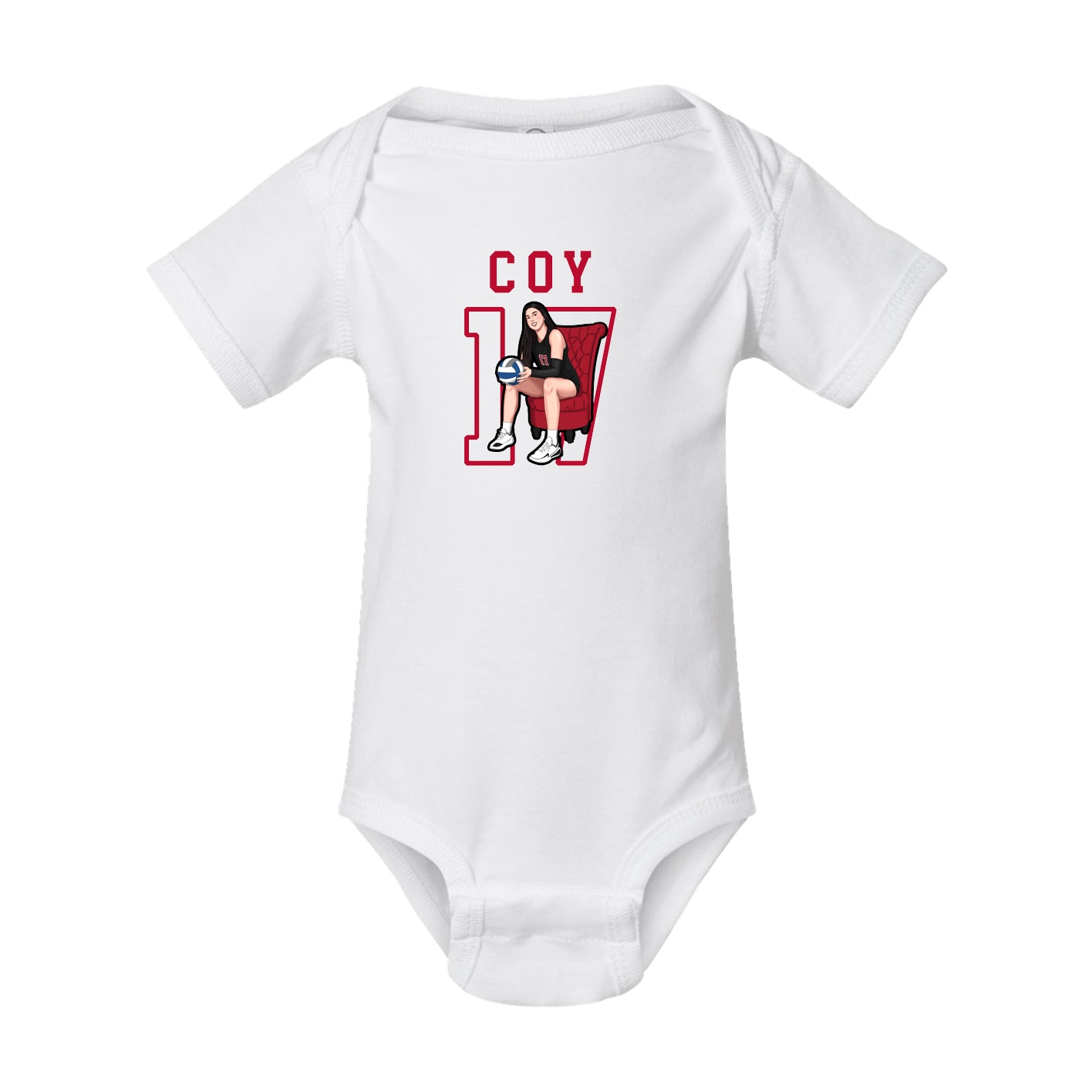 Baby Onesie — Shirsey in White