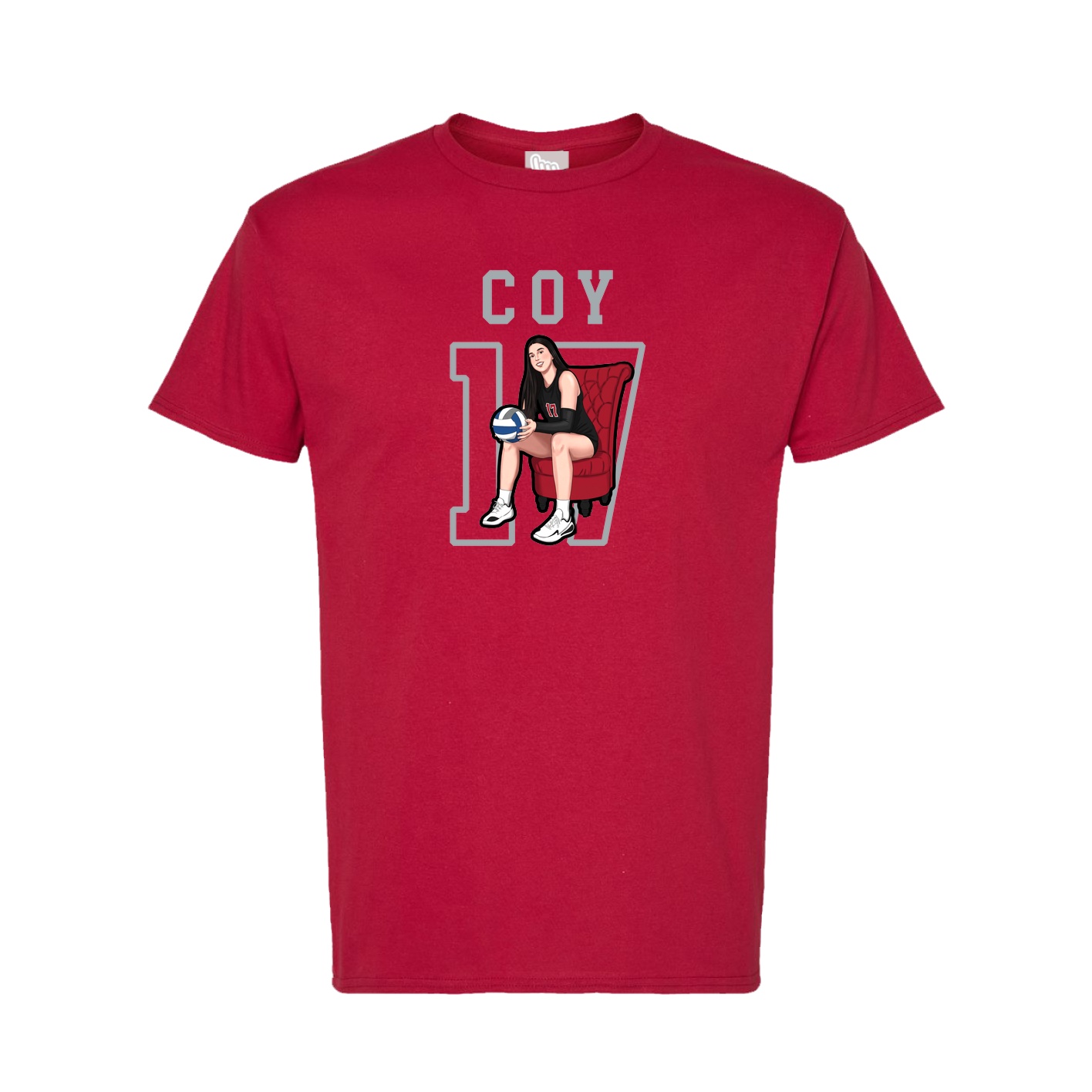 Tee — Shirsey in Crimson