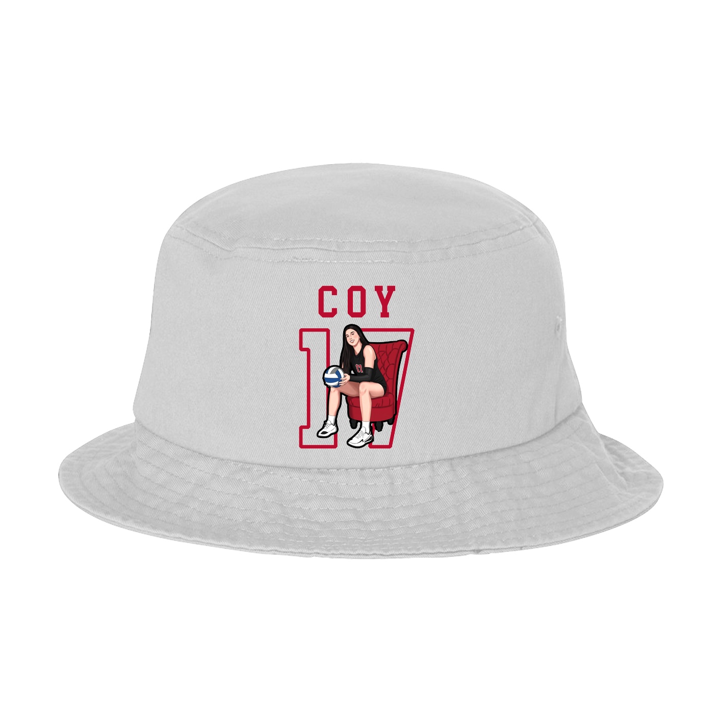 Bucket Cap — Shirsey in White