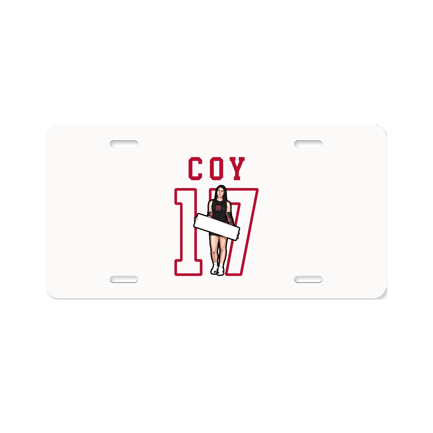 License Plate — Shirsey in Classic