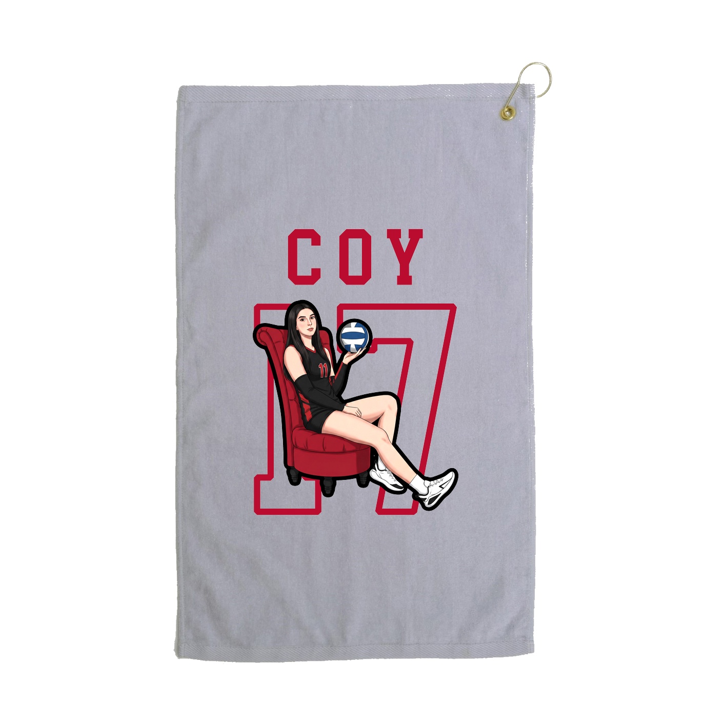 Golf Towel — Shirsey in Grey
