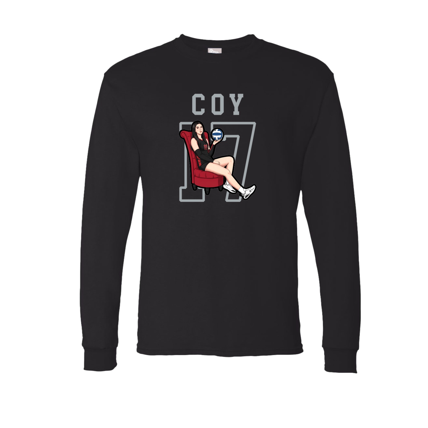 Long Sleeve Tee — Shirsey in Black