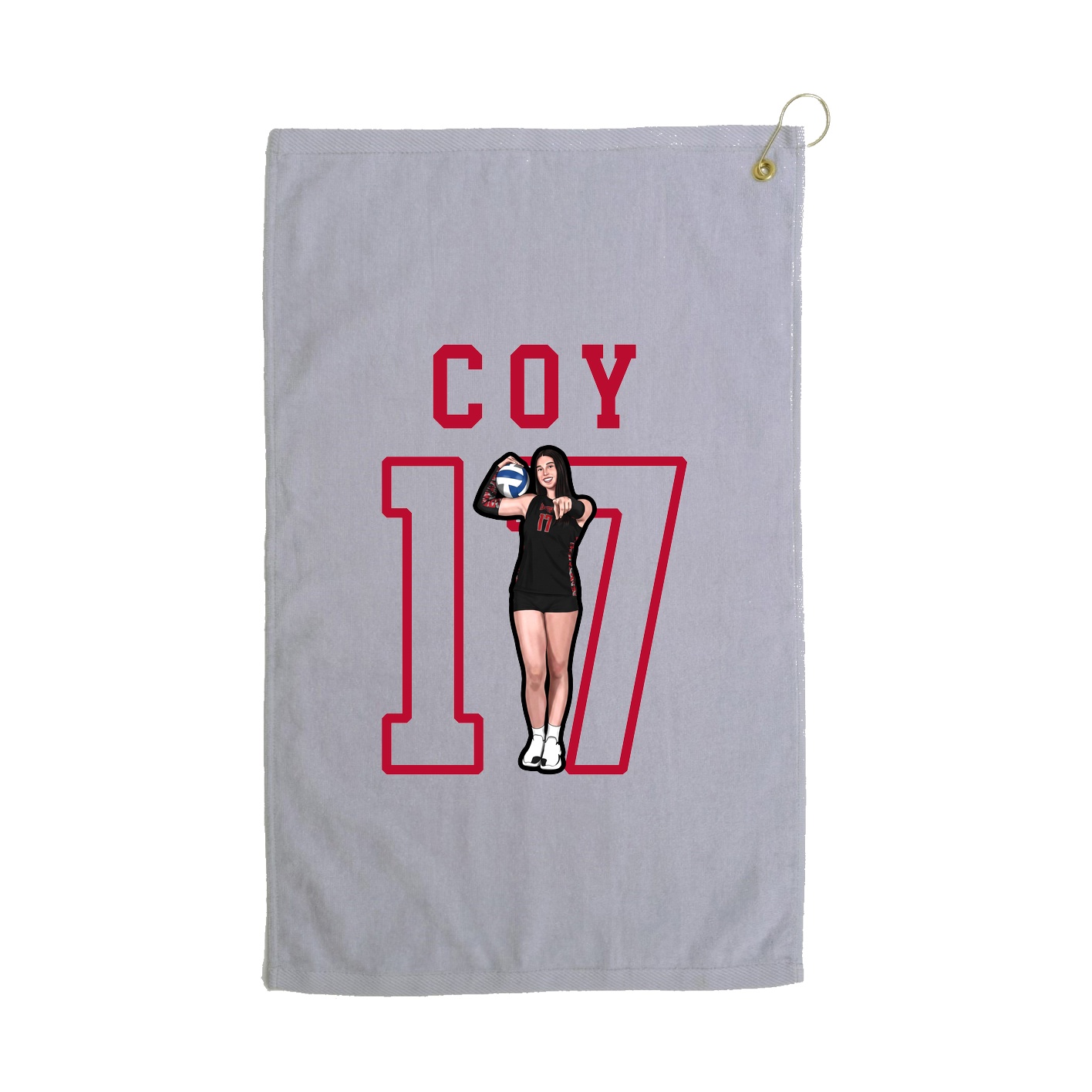 Golf Towel — Shirsey in Grey