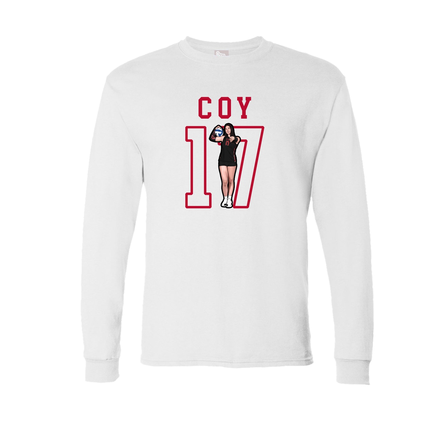 Long Sleeve Tee — Shirsey in White