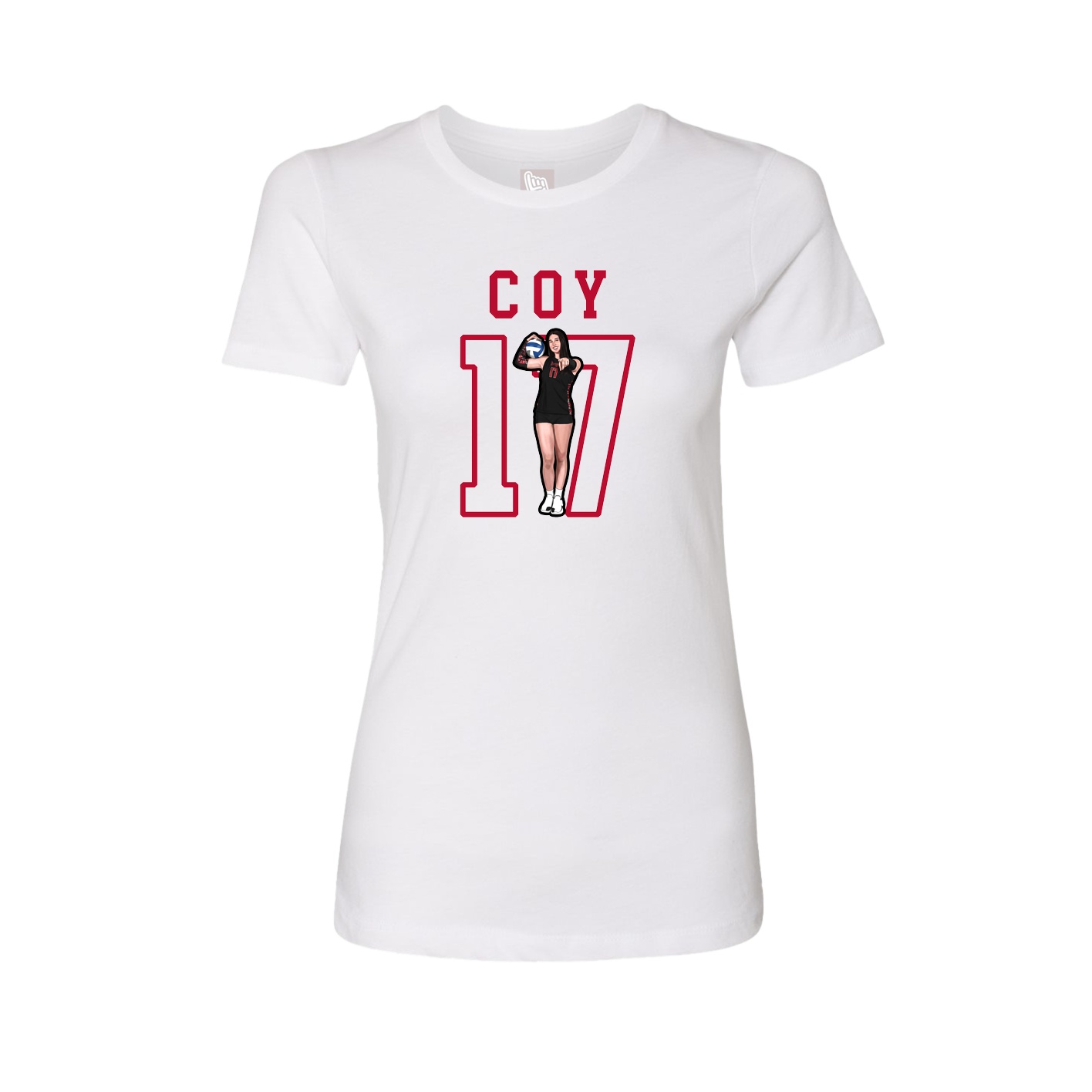 Fitted Women's Tee — Shirsey in White