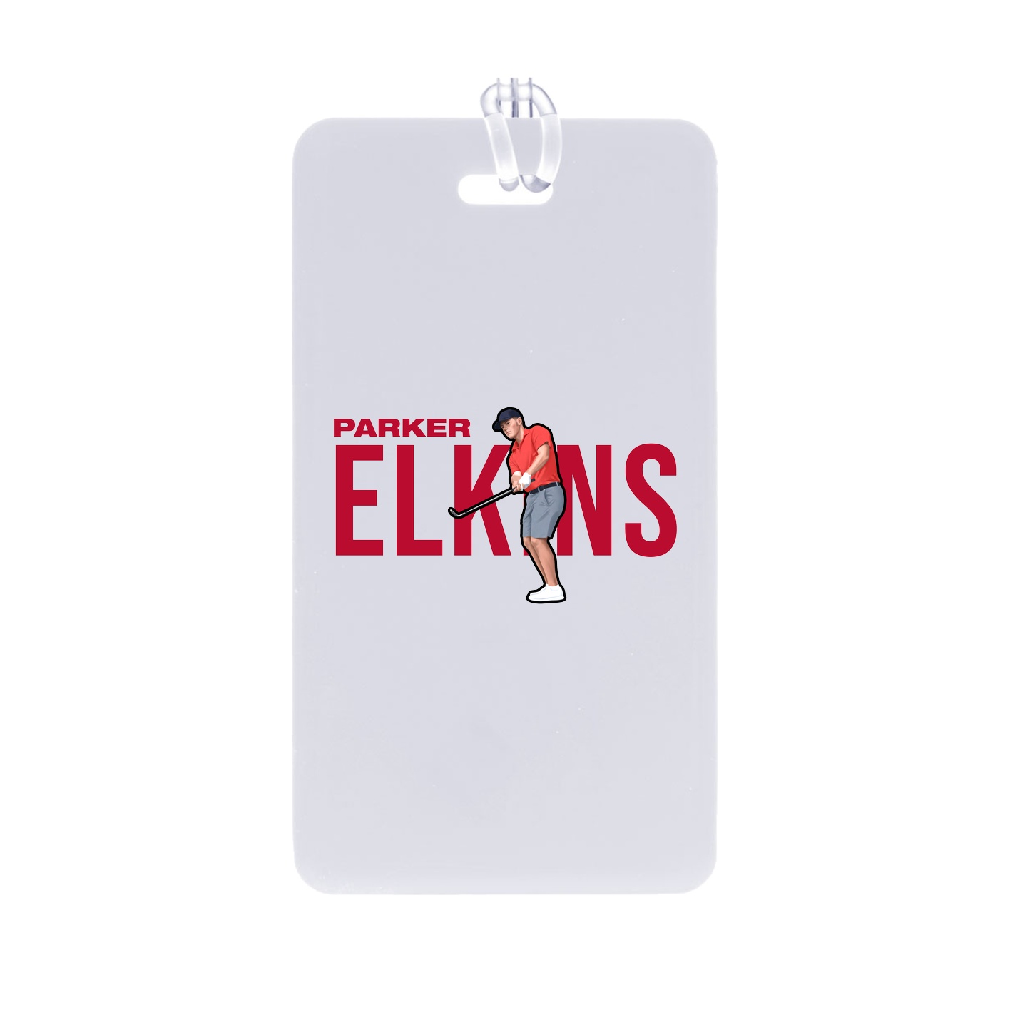 Bag Tag — Player Name in Classic