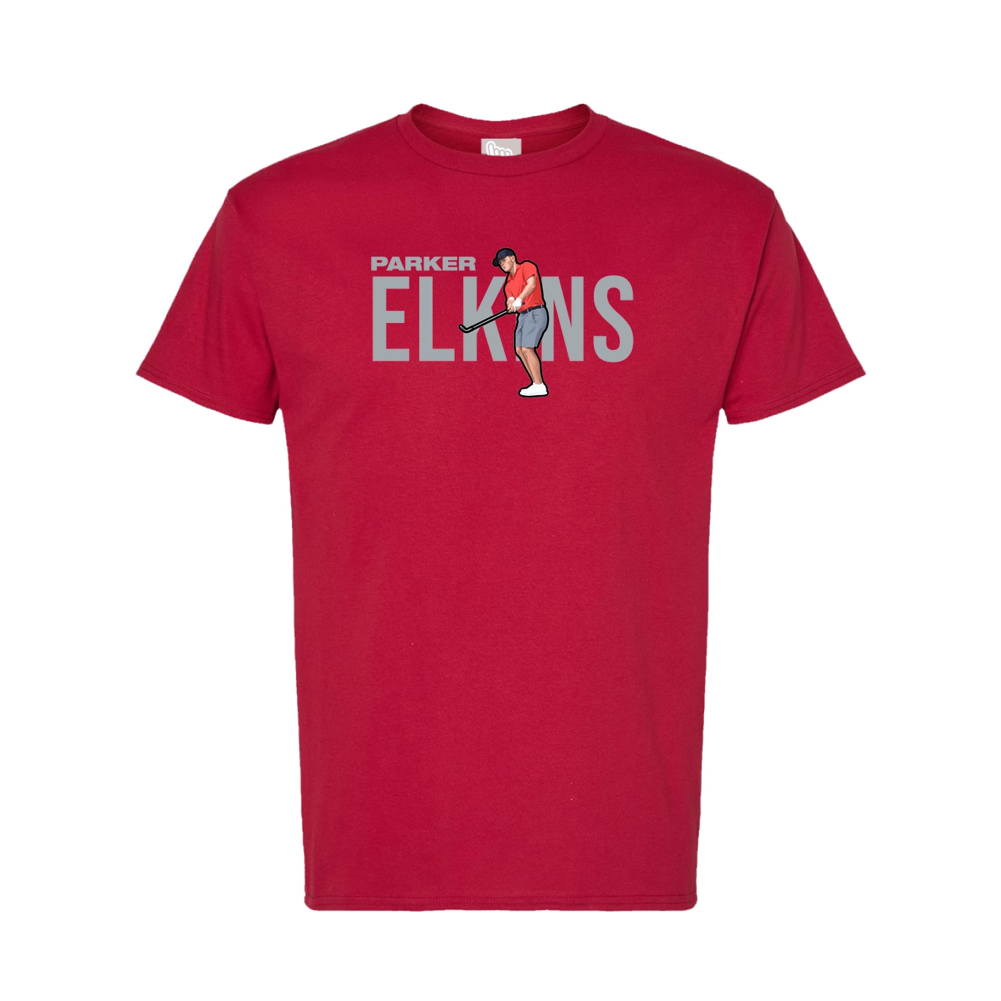 Tee — Player Name in Crimson
