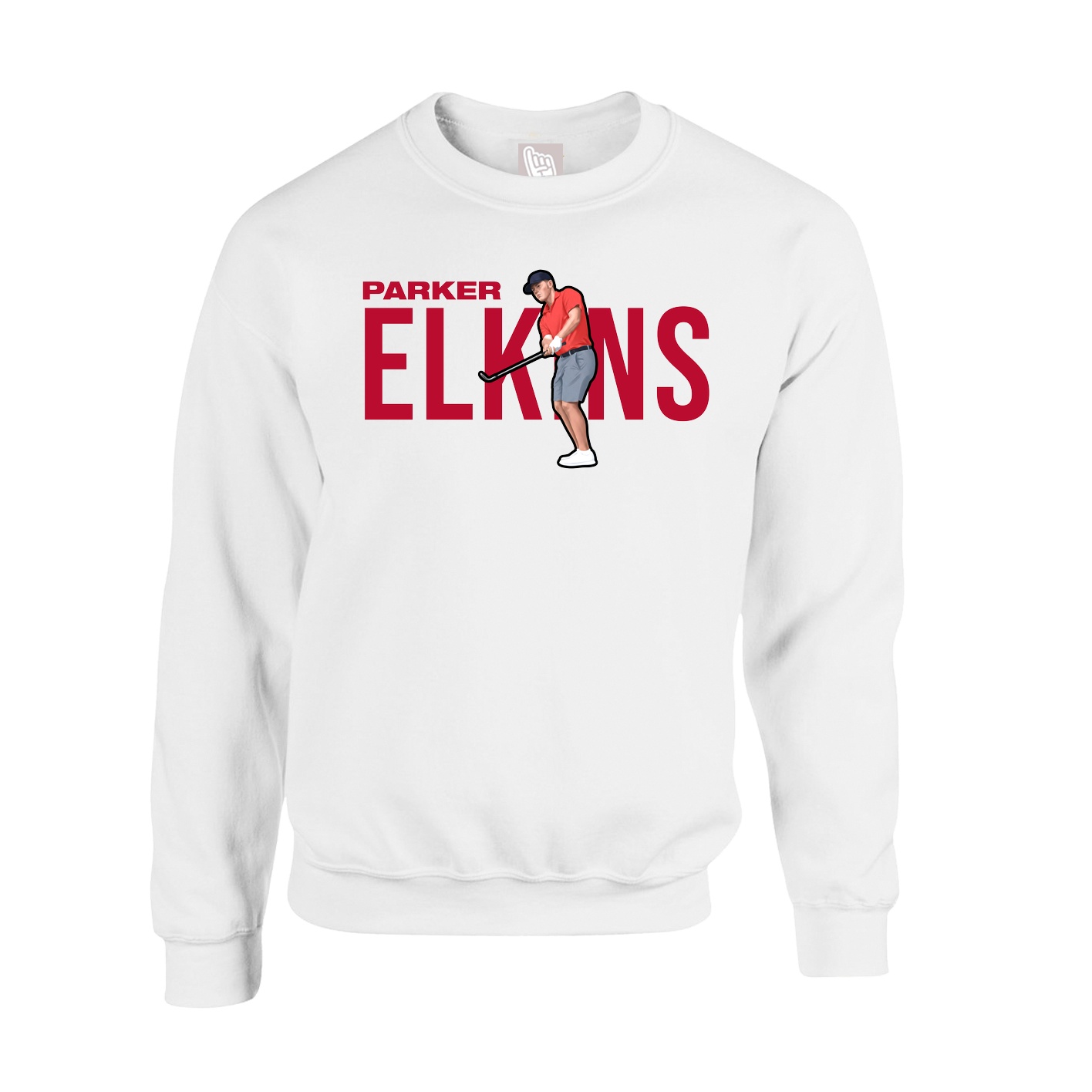 Fleece Crew — Player Name in White