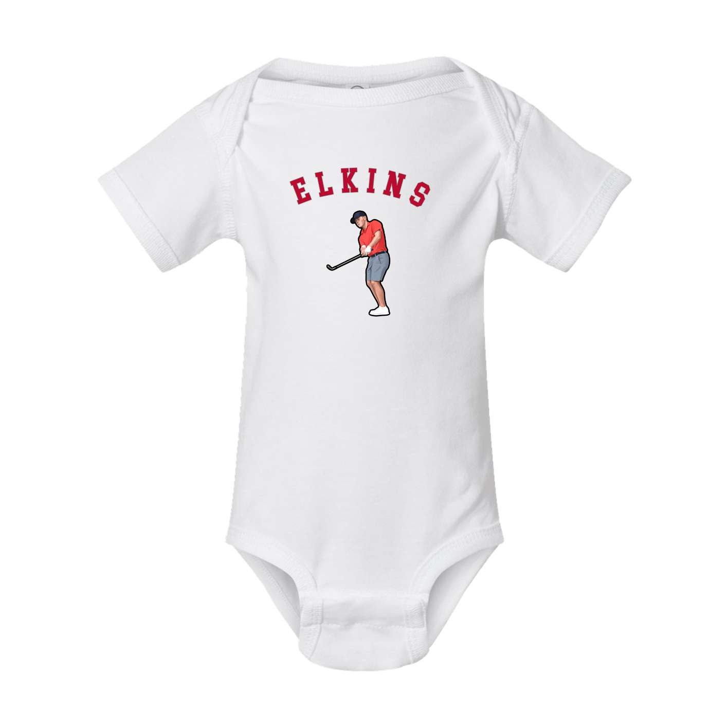 Baby Onesie — Shirsey Arch in White