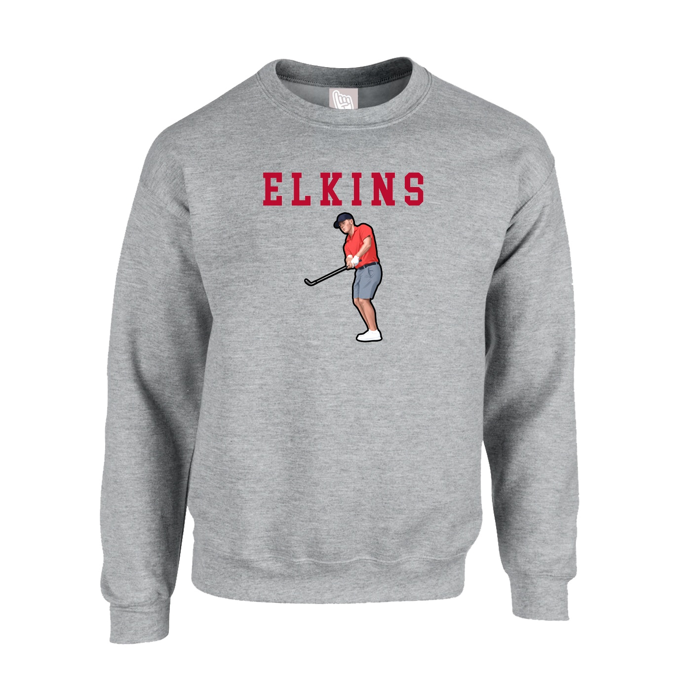 Fleece Crew — Shirsey in Grey