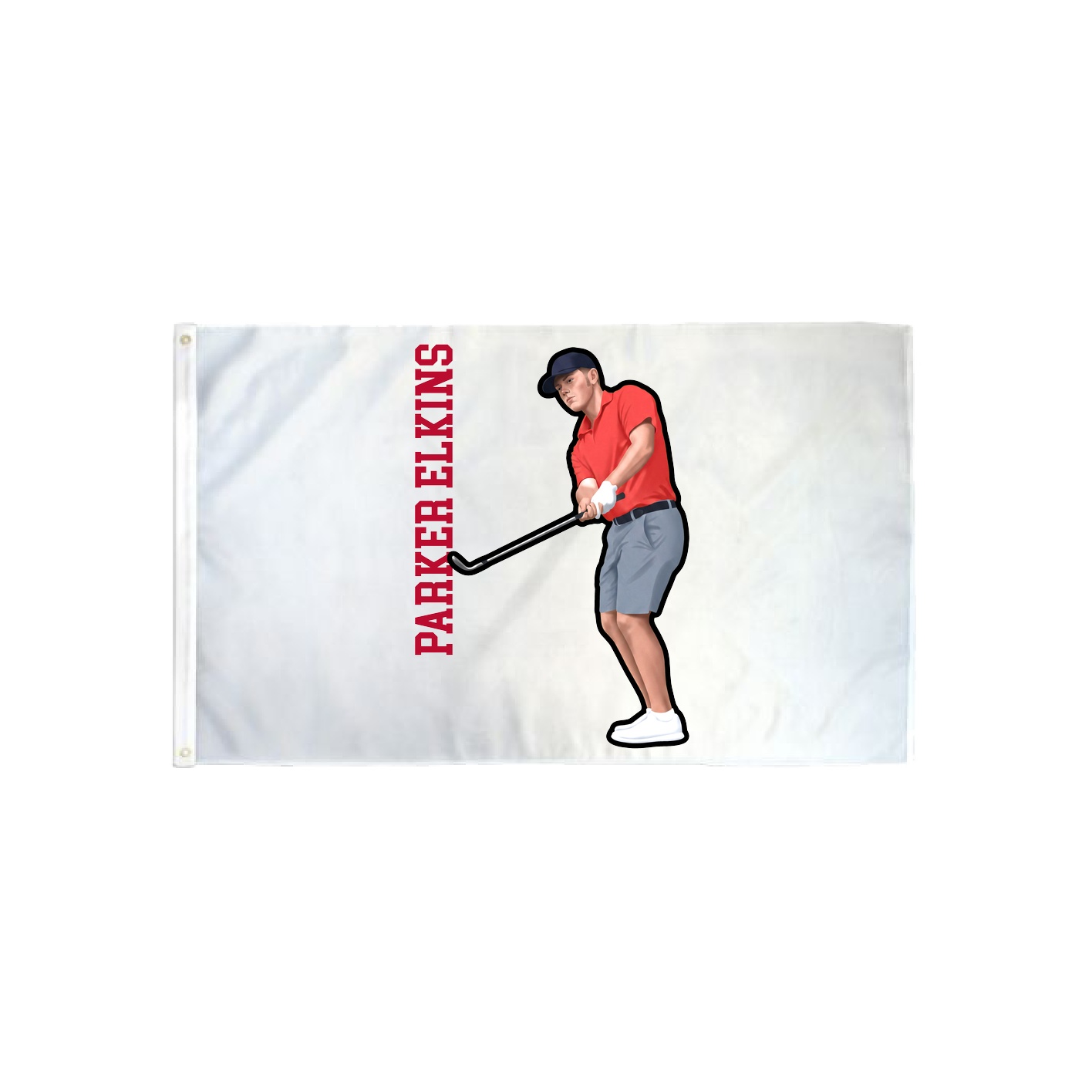 3x5 Flag — Name Vertical in Classic