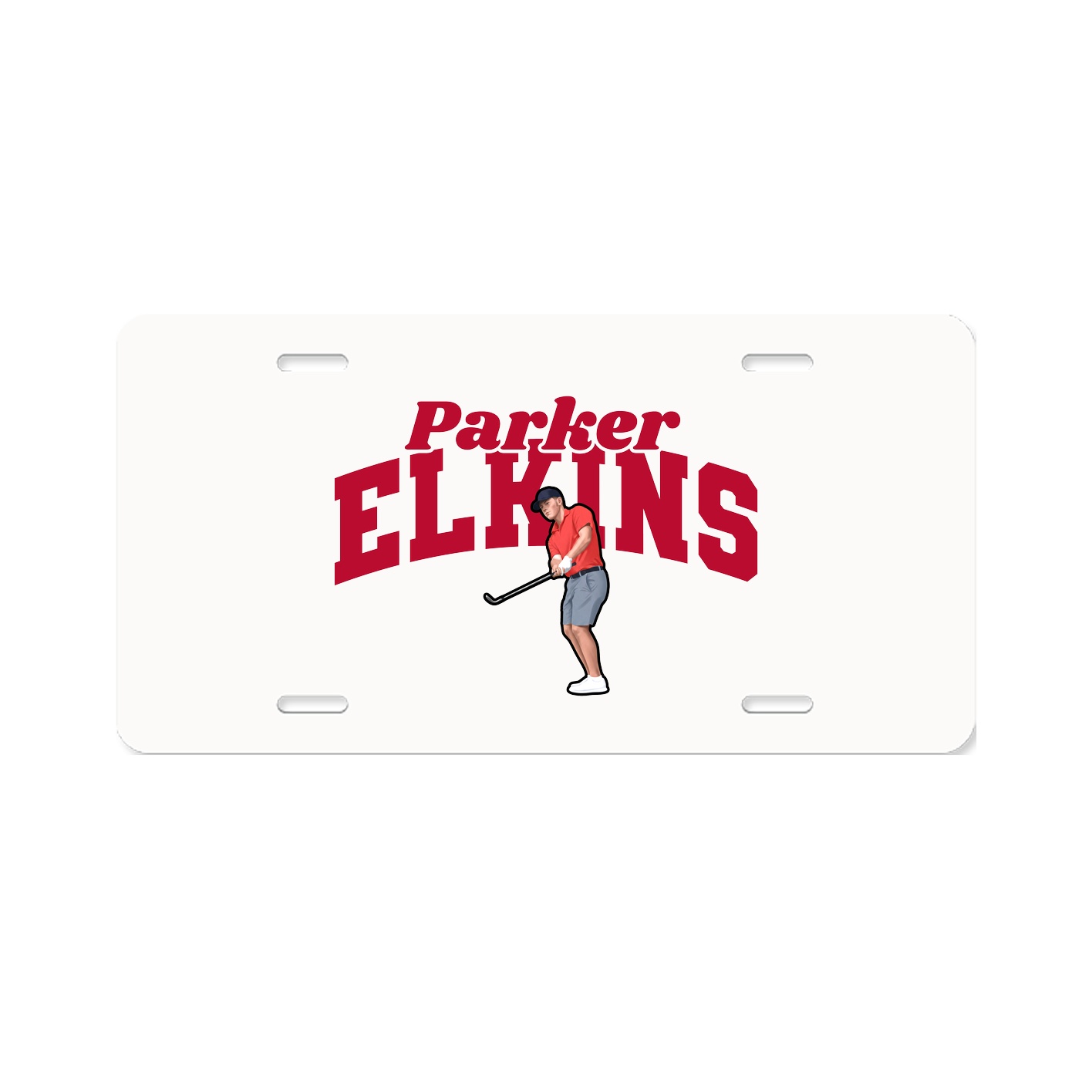 License Plate — Signature Arch in Classic