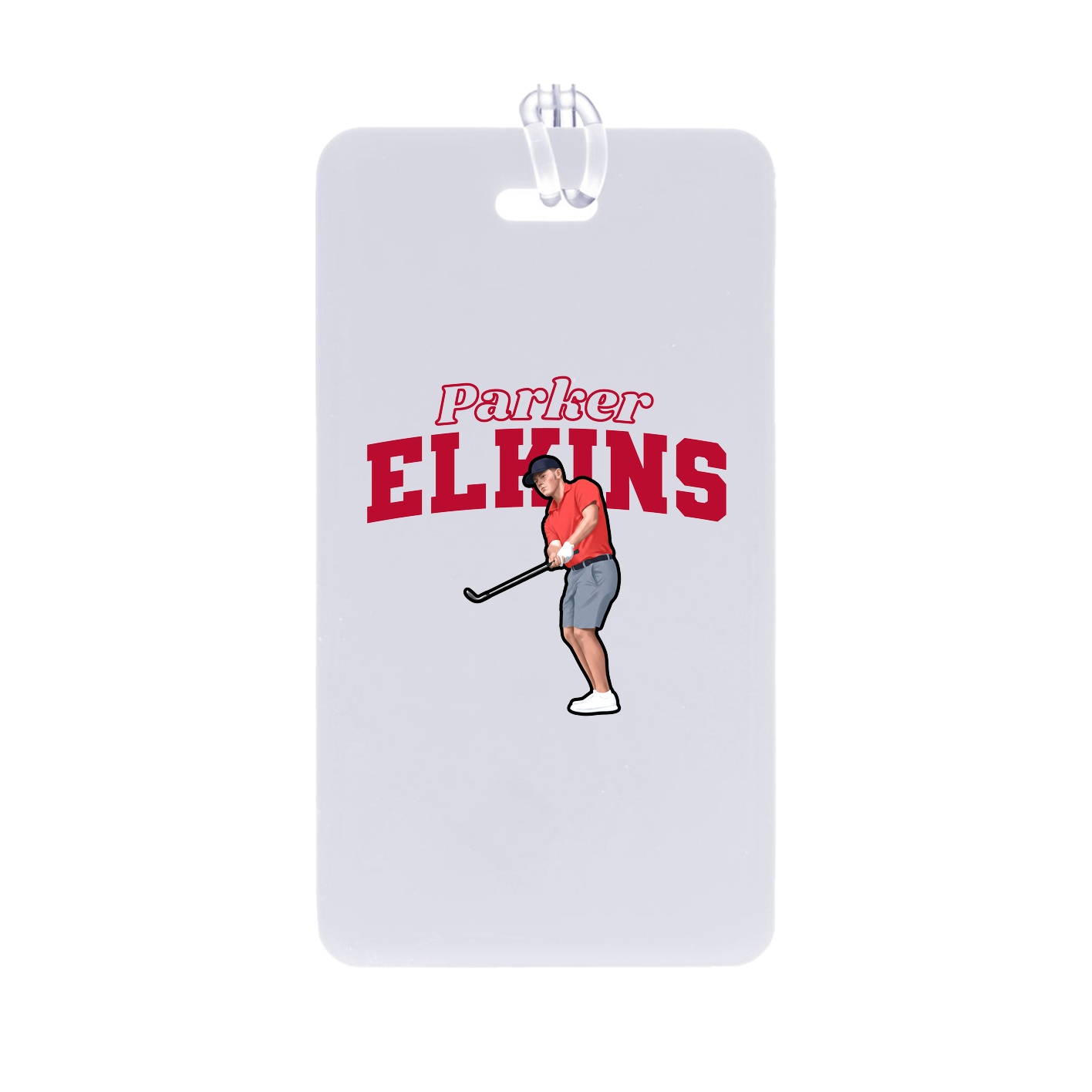 Bag Tag — Name Arch in Classic