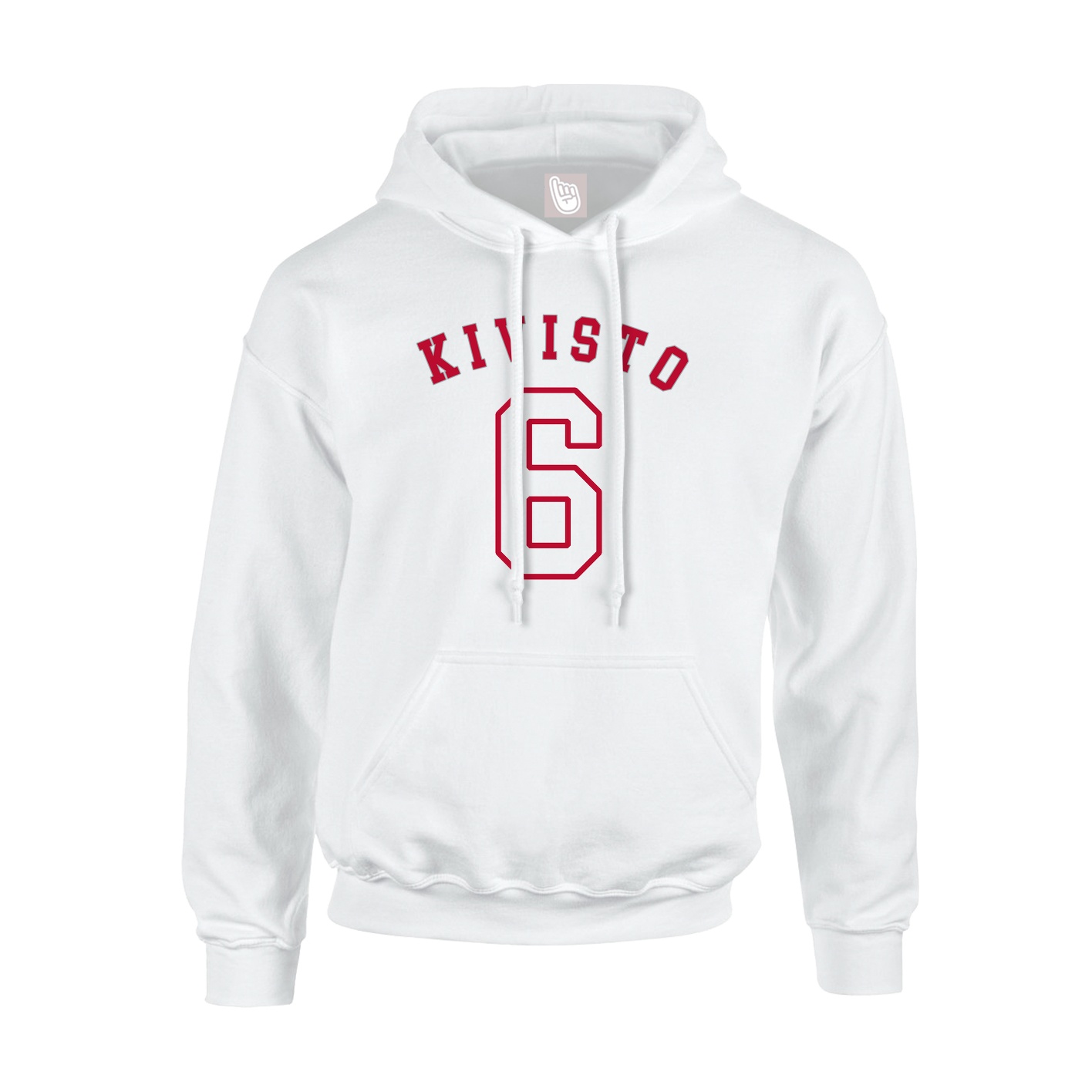 Hoodie — Shirsey Arch in White